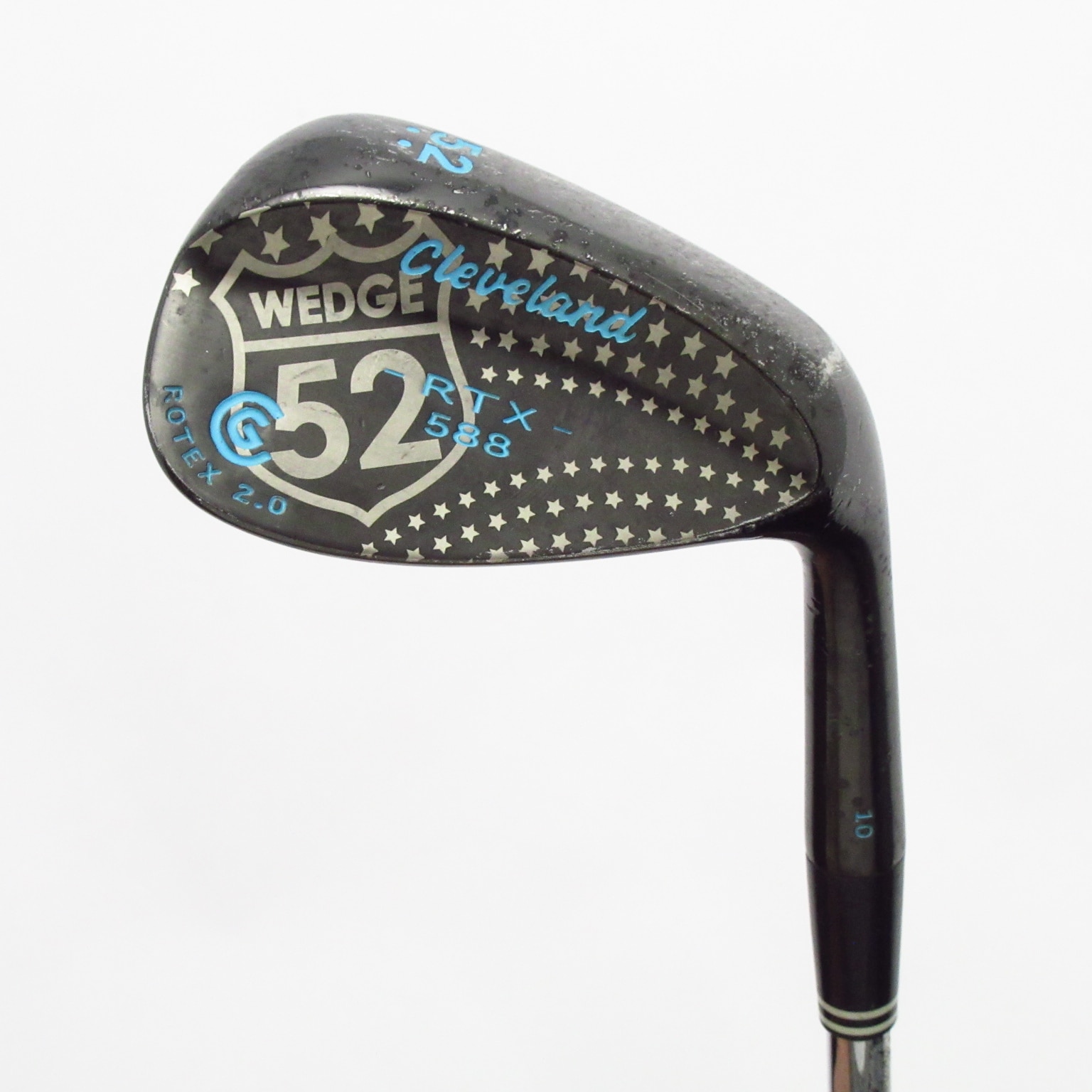 中古】588 RTX 2.0 BLACK SATIN ウェッジ Dynamic Gold 52-10