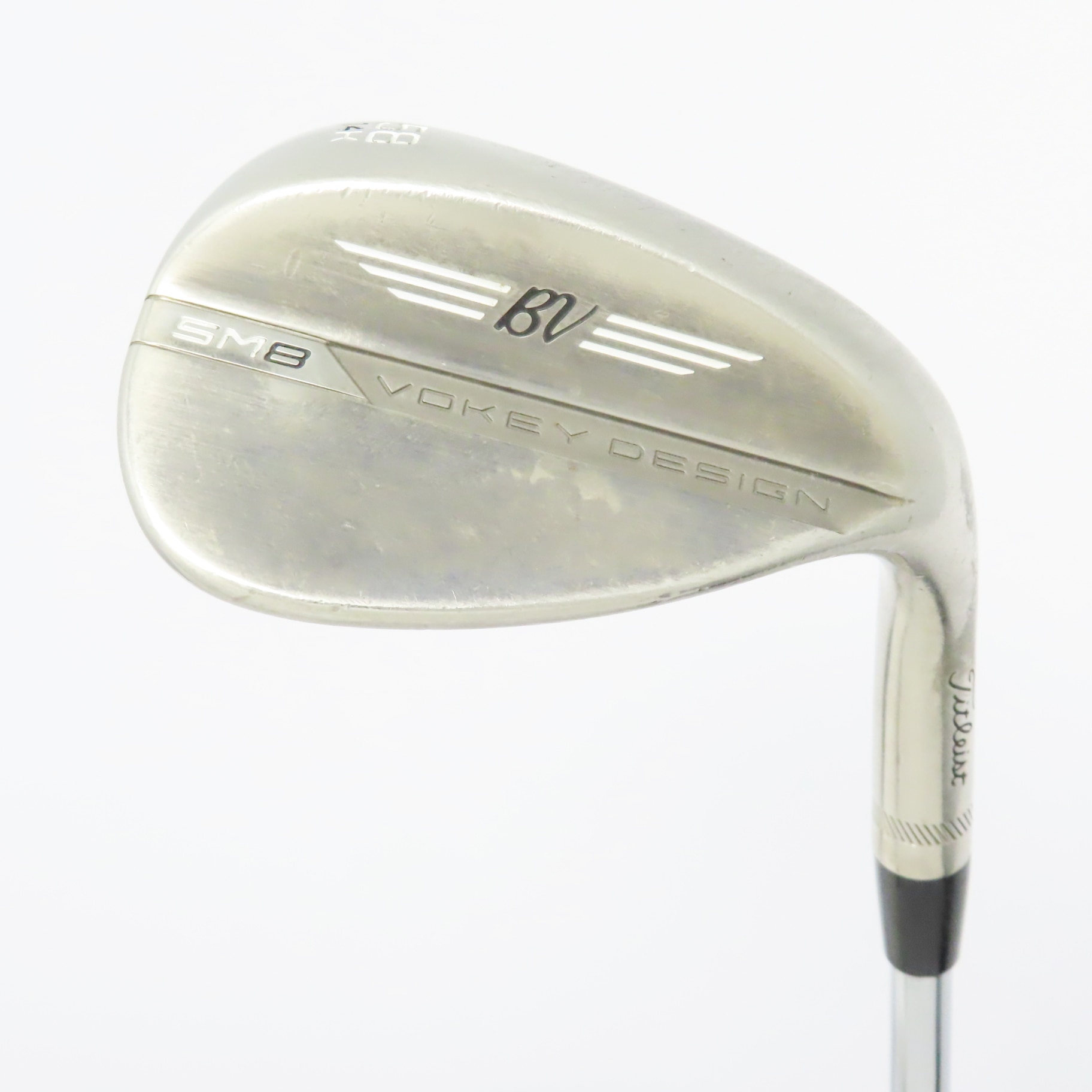 中古】ボーケイデザイン SM8 ブラッシュドスチール ウェッジ スチール
