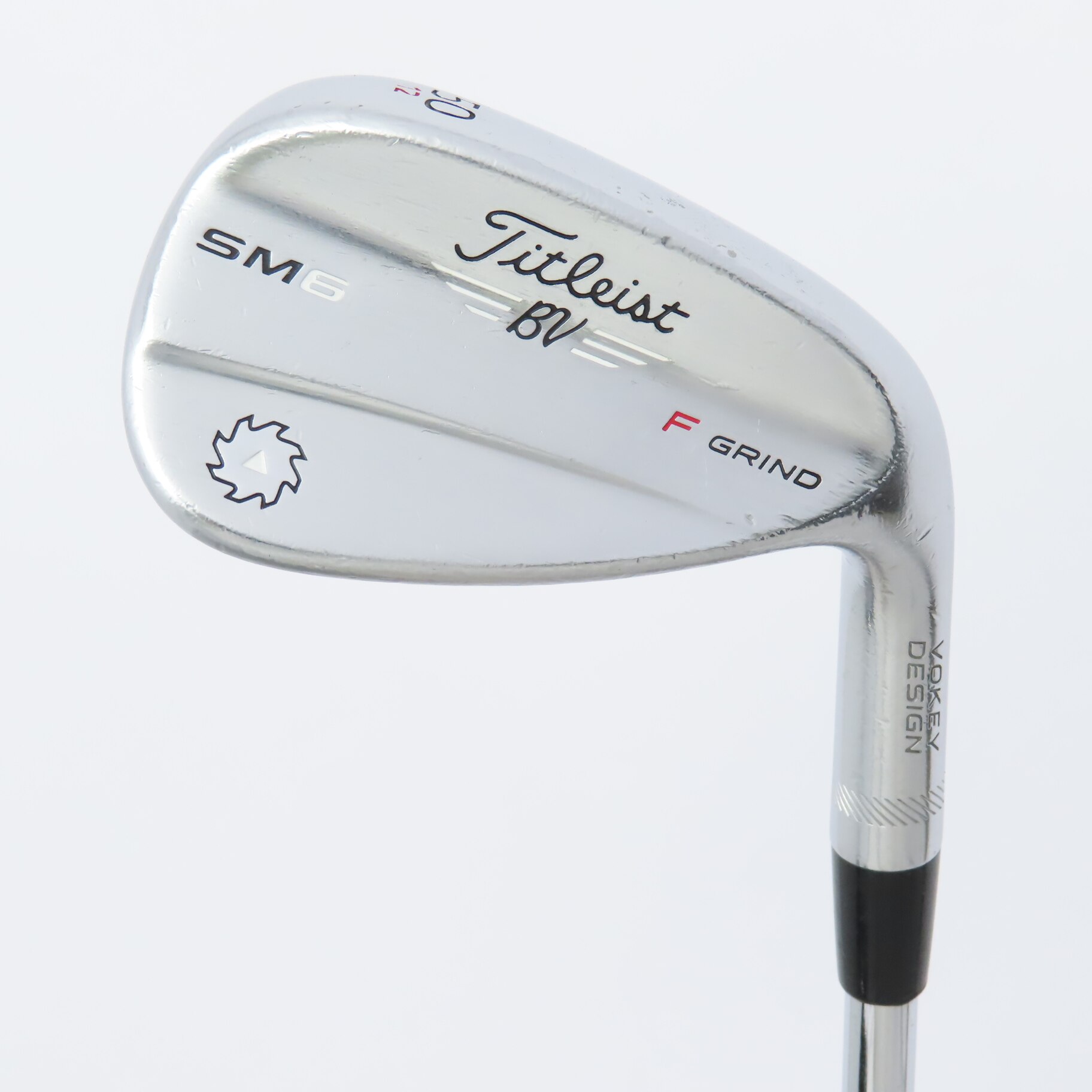 中古】Vokey SM6 ﾂｱｰｸﾛｰﾑ F GRIND ウェッジ (タイトリスト) ボーケイ
