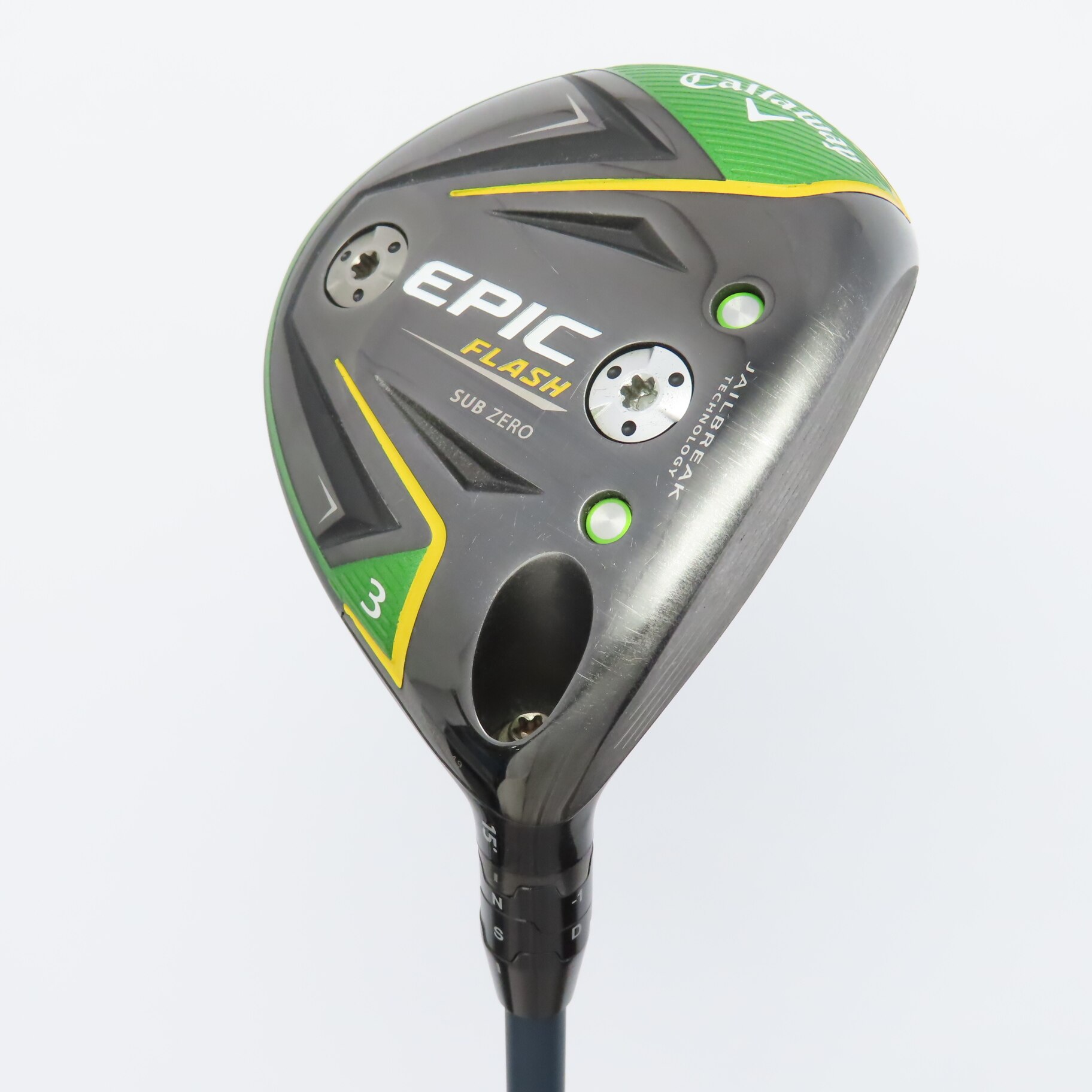 Callaway - キャロウェイ　エピックフラッシュ　サブゼロ　ヘッド単品 中古】エピック フラッシュ サブゼロ フェアウェイウッド