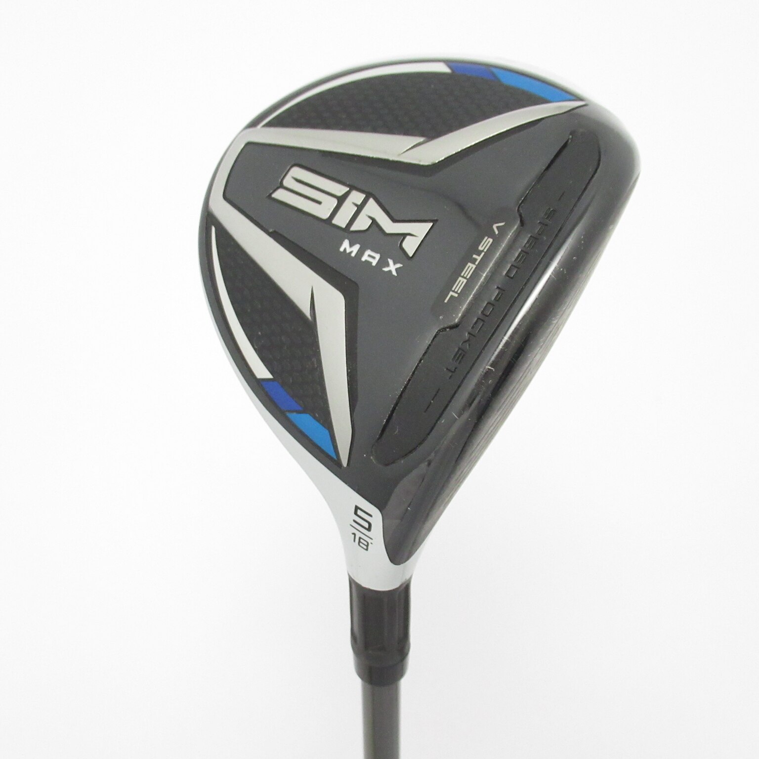 TaylorMade - 新品未使用  TENSEI BLUE TM50　５W 中古】SIM マックス フェアウェイウッド TENSEI BLUE TM50 18 R
