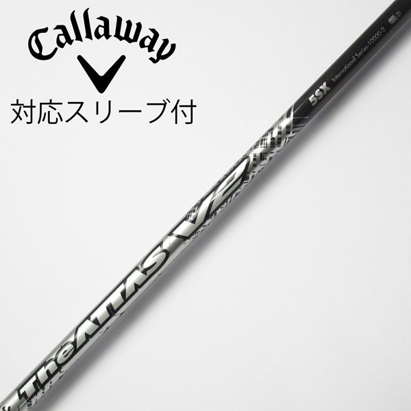 中古】THE ATTAS V2 ドライバー用_スリーブ付 THE ATTAS V2 5 SX C 