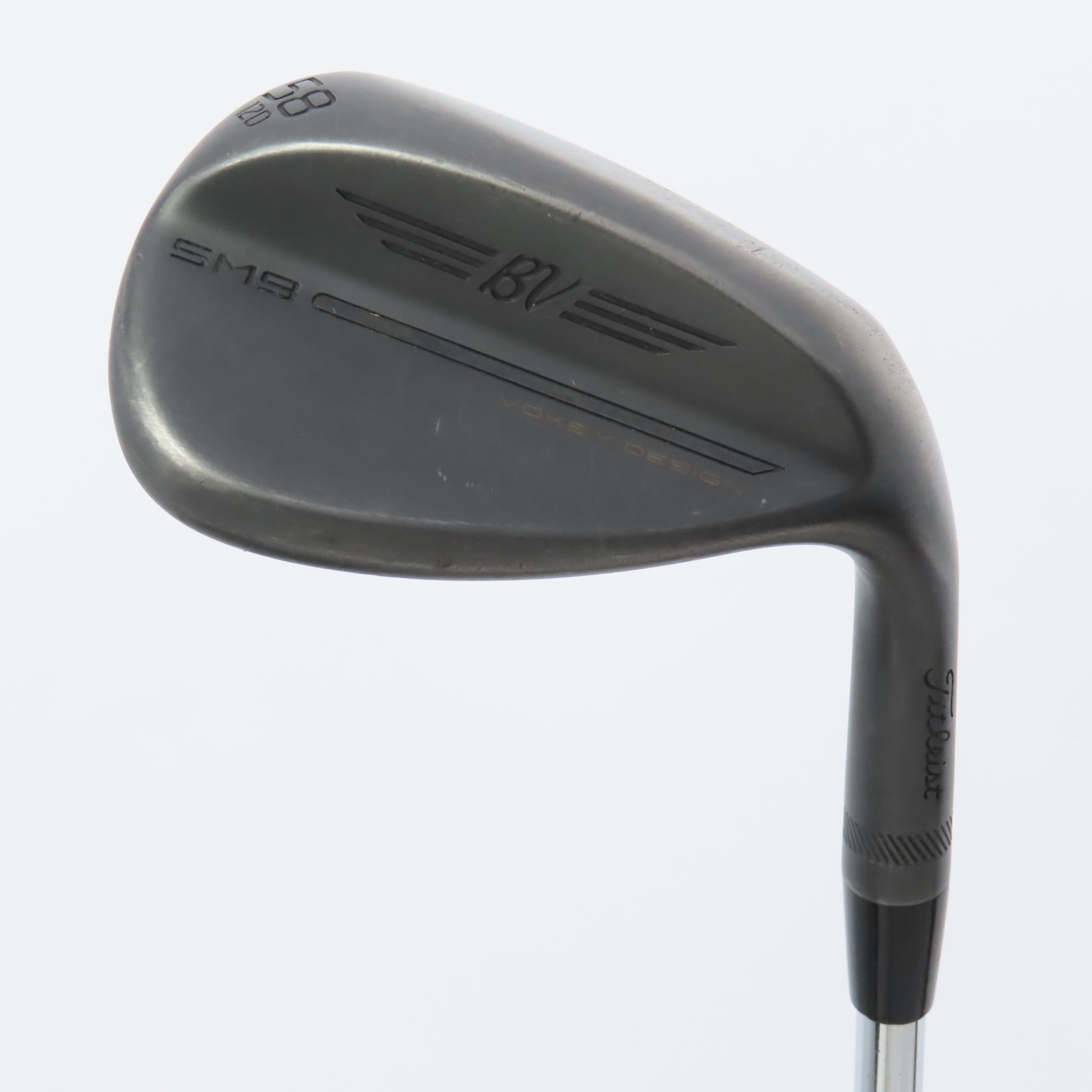 中古】Vokey SM9 JET BLACK ウェッジ Dynamic Gold 58-12 WEDGE