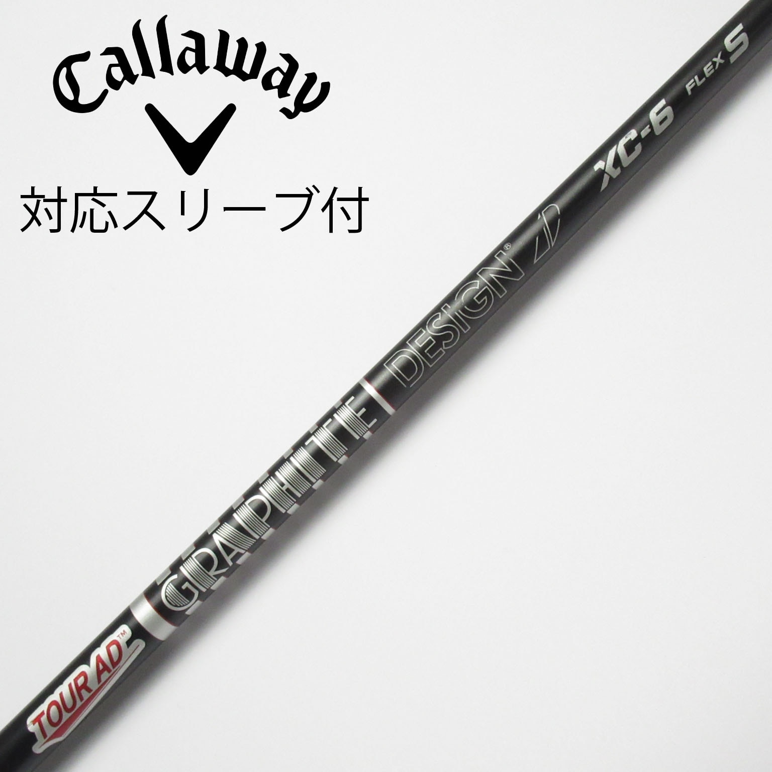 中古】Tour AD XC ドライバー用_スリーブ付 Tour AD XC-6 S C(シャフト