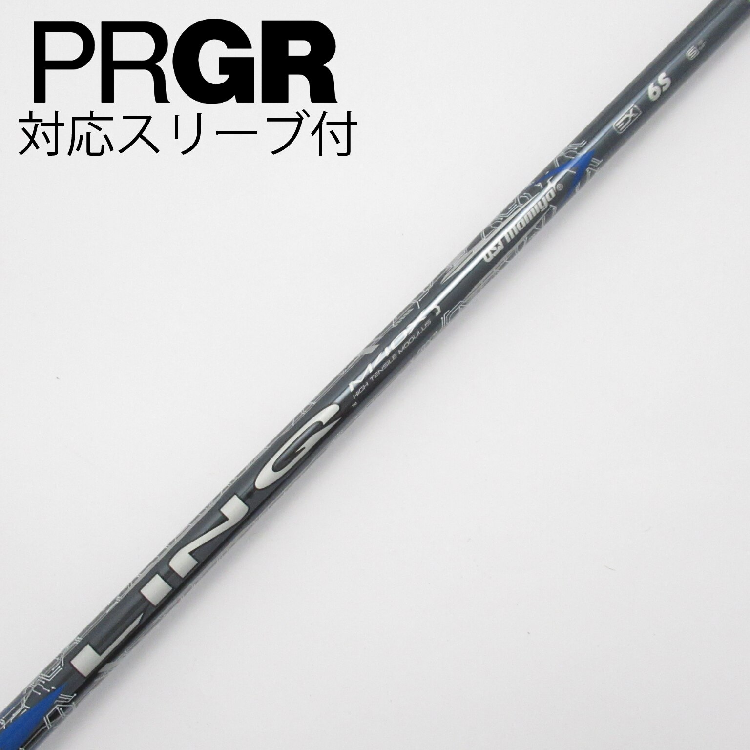 中古】LIN-Q BLUE EX ドライバー用_スリーブ付 LIN-Q BLUE EX 6 S C