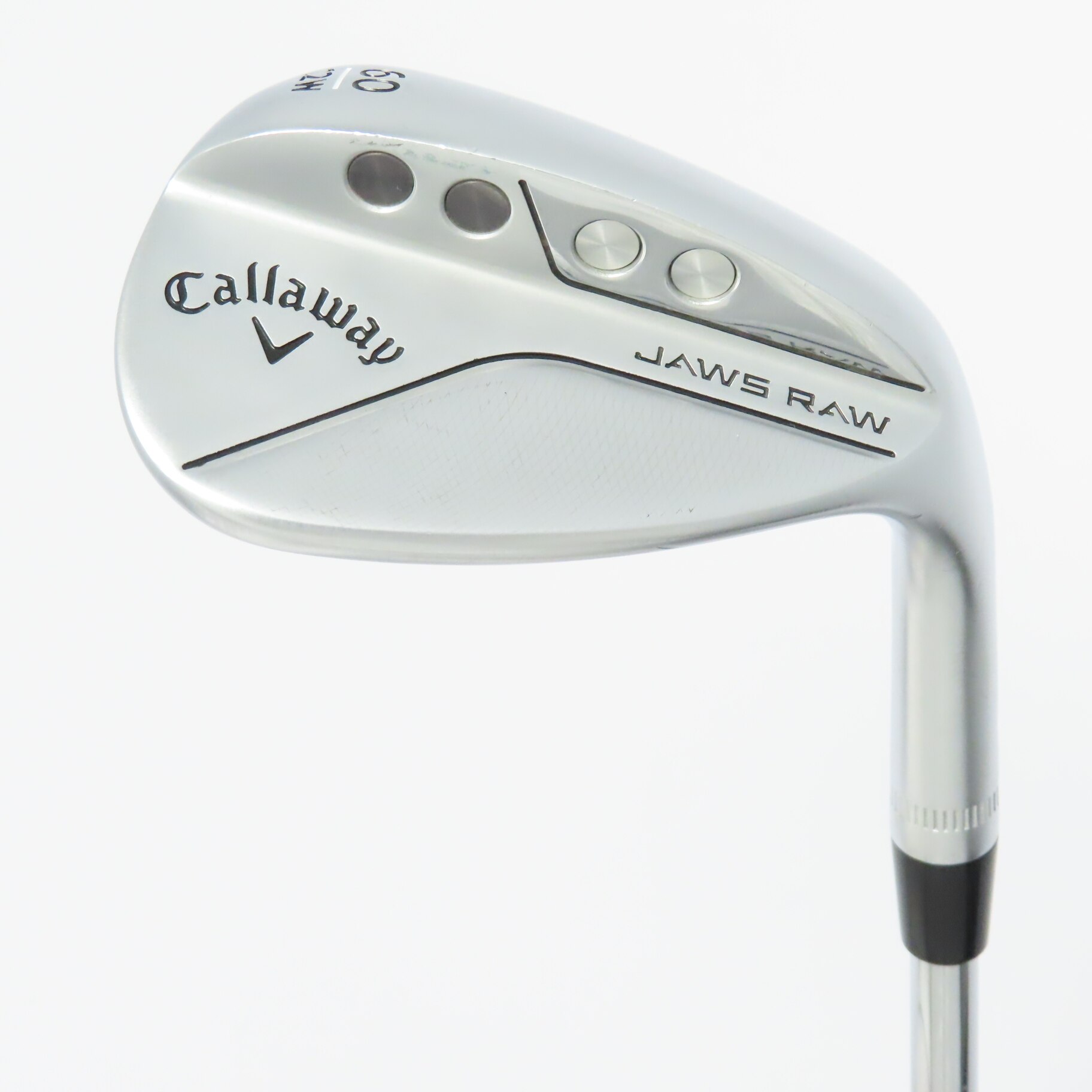 Callaway - JAWS RAW ウェッジ　60°　12W 純正　スチールS modus Jaws Raw Face Chrome Wedges