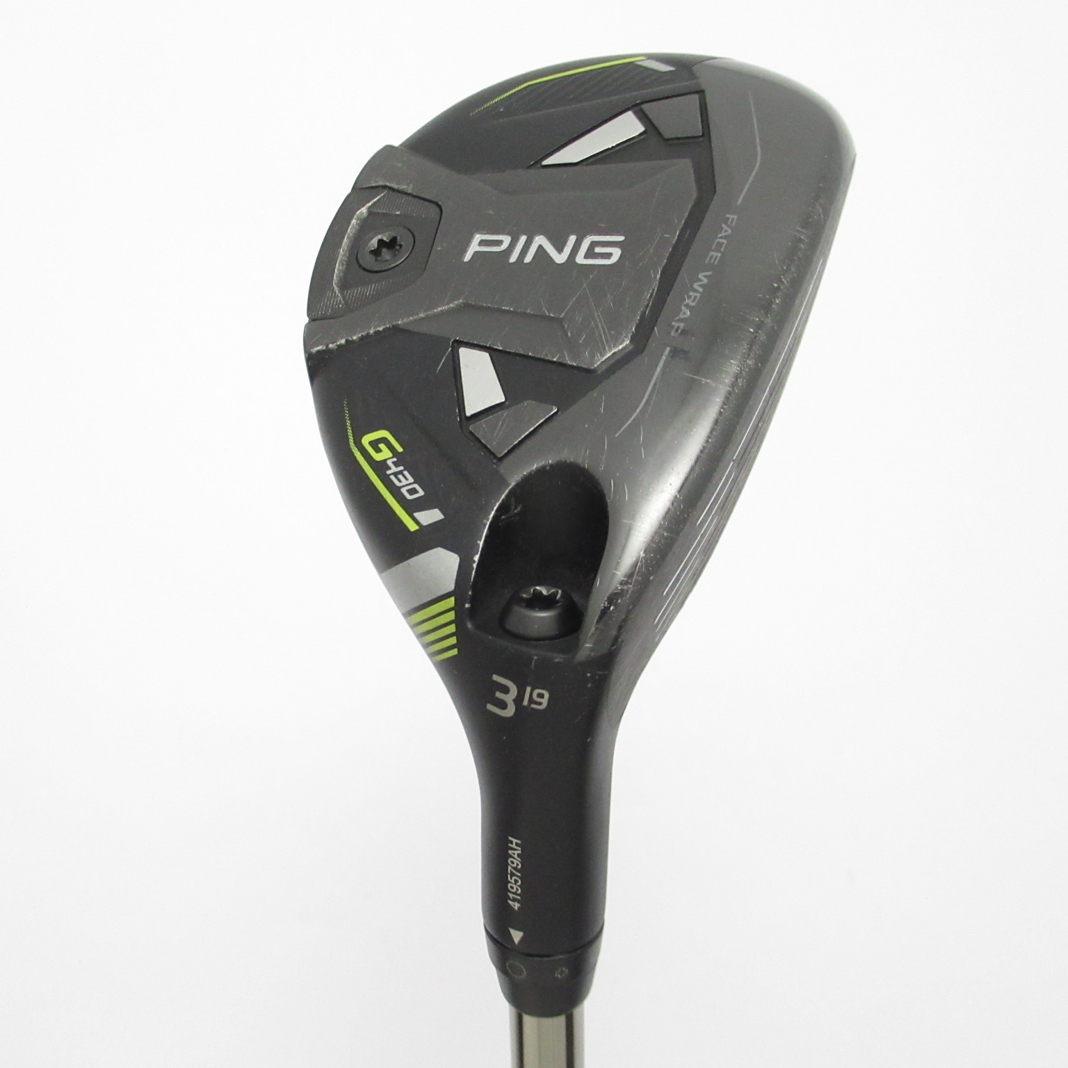 Ping g430 ユーティリティ ハイブリッド 2u ヘッドのみ 送料込 中古】G430 ハイブリッド ユーティリティ PING TOUR 2.0 CHROME 85 19