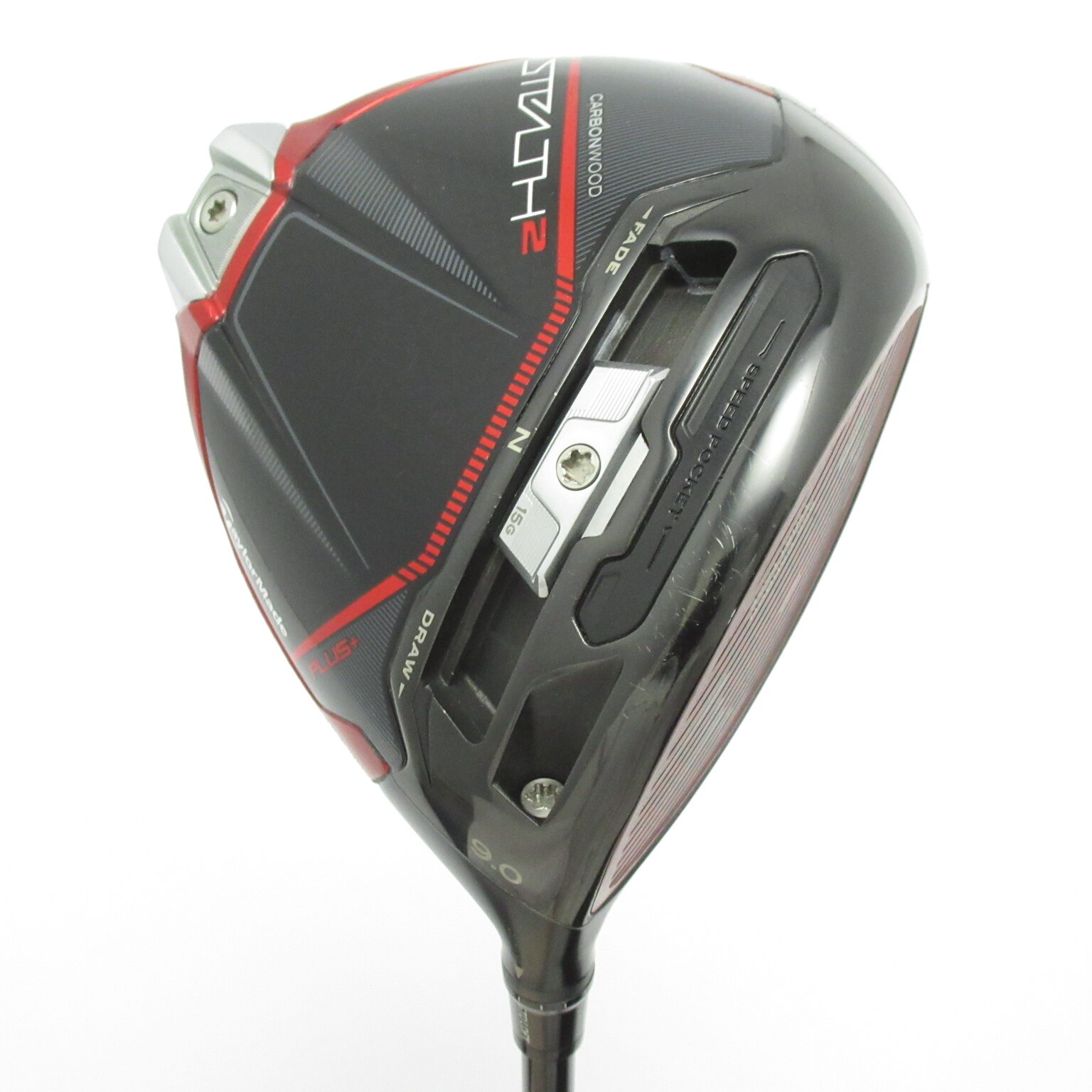 【中古ゴルフクラブ】テーラーメイド　STEALTH　ステルス2 PLUS ドライバー Tour AD CQ-6　シャフト：Tour AD CQ-6 中古】ステルス2 PLUS ドライバー Tour AD CQ-6 9 S C(ドライバー