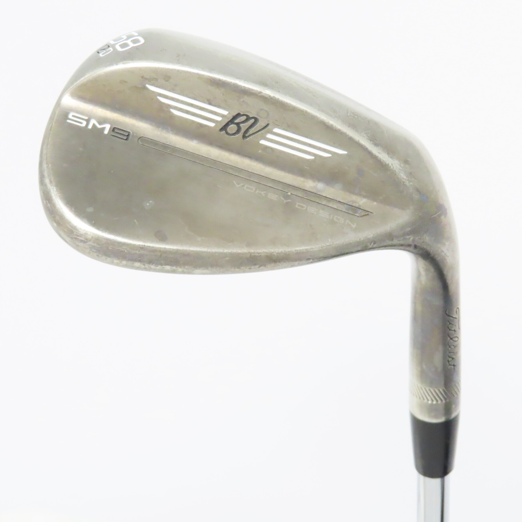 中古】Vokey SM9 BRASHED STEEL ウェッジ Dynamic Gold 58-12