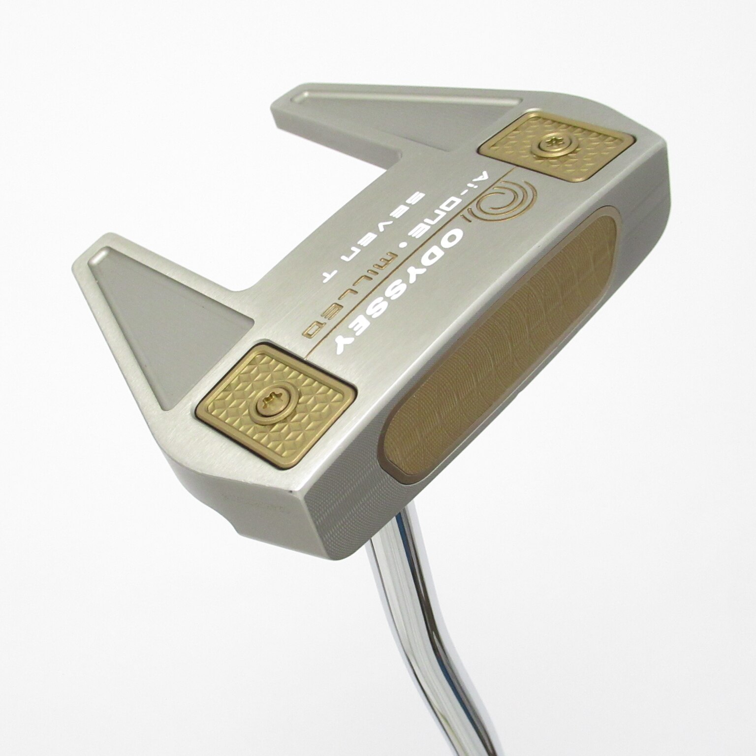 中古】Ai-ONE MILLED SILVER SEVEN T DB パター スチールシャフト 計測