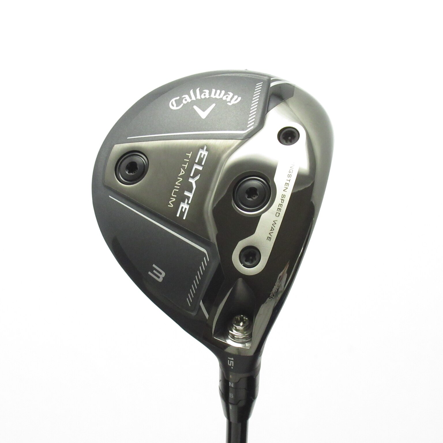 中古】エリート TITANIUM フェアウェイウッド ATTAS RX SUNRISE RED 7