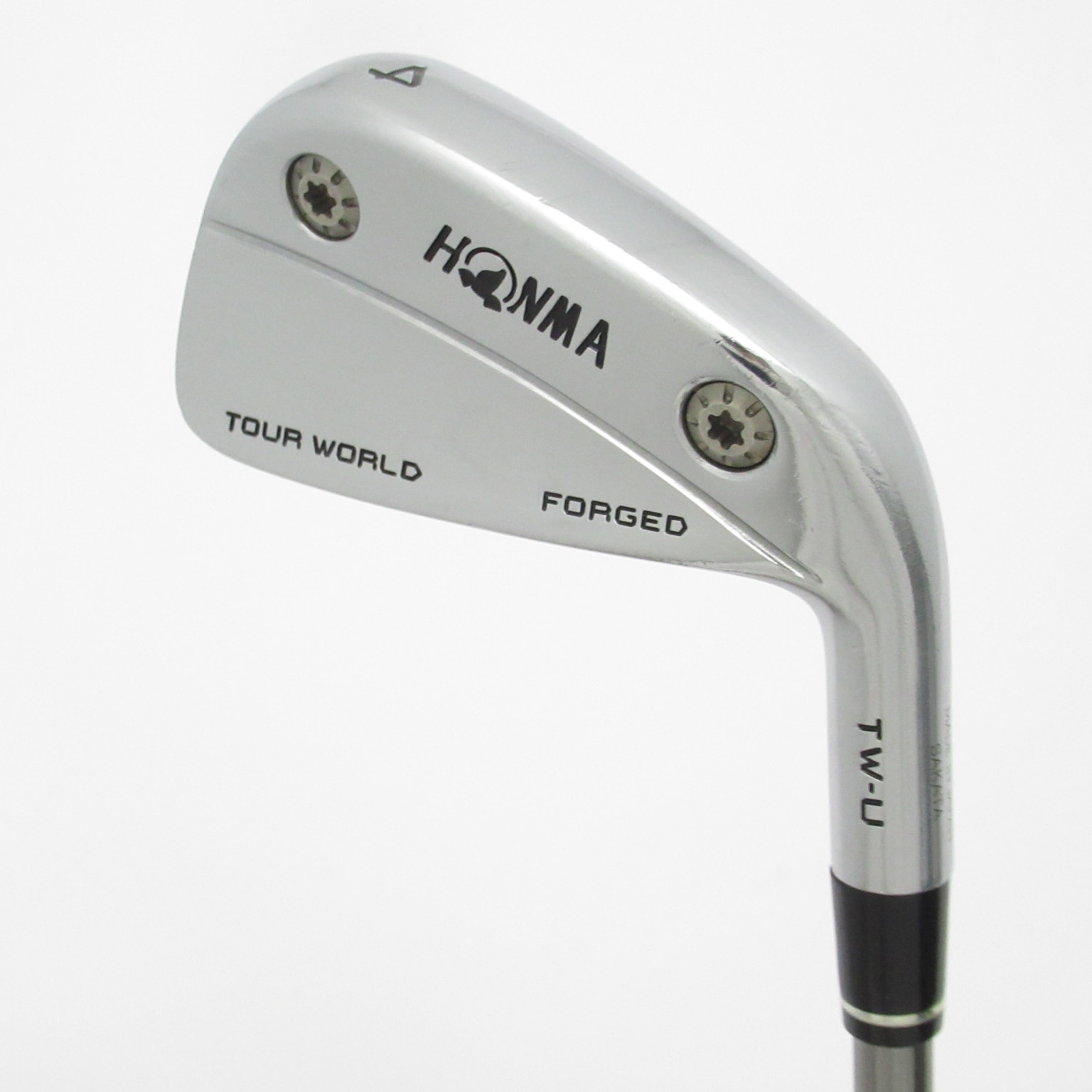 本間ゴルフ TW-U FORGED 21°24°27° IB95 S 3本セット 中古】ツアーワールド TW-U FORGED ユーティリティ VIZARD IB95