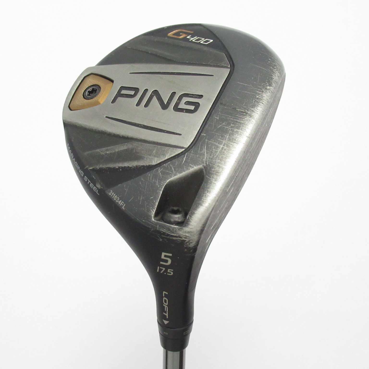 PING（ピン）　G400　フェアウェイウッド　3W　純正シャフト（S） PING ピン G400 SFT 3W 16° 純正カスタムシャフト ピンツアーの