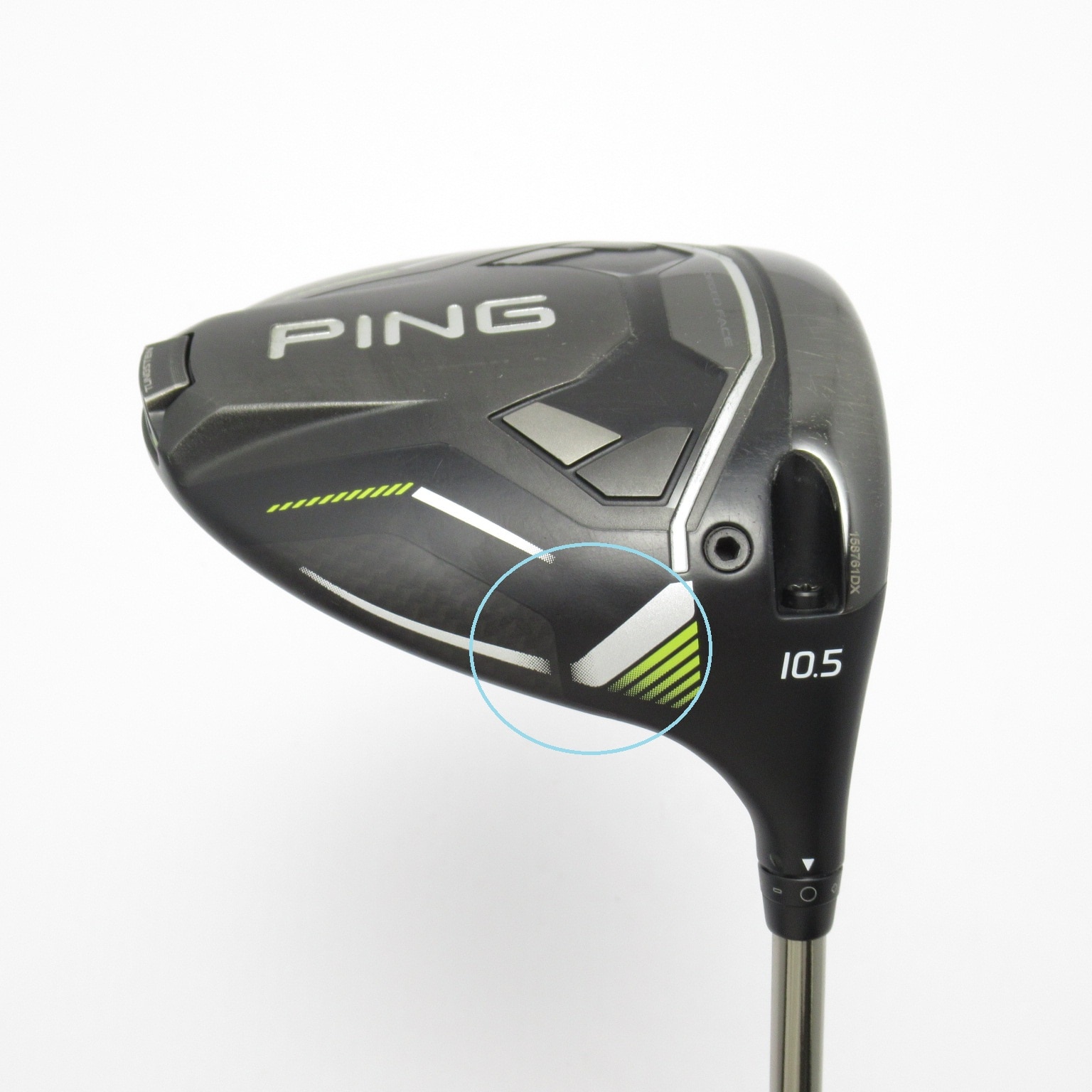 中古】G430 MAX 10K ドライバー PING TOUR 2.0 CHROME 65 10.5 R CD