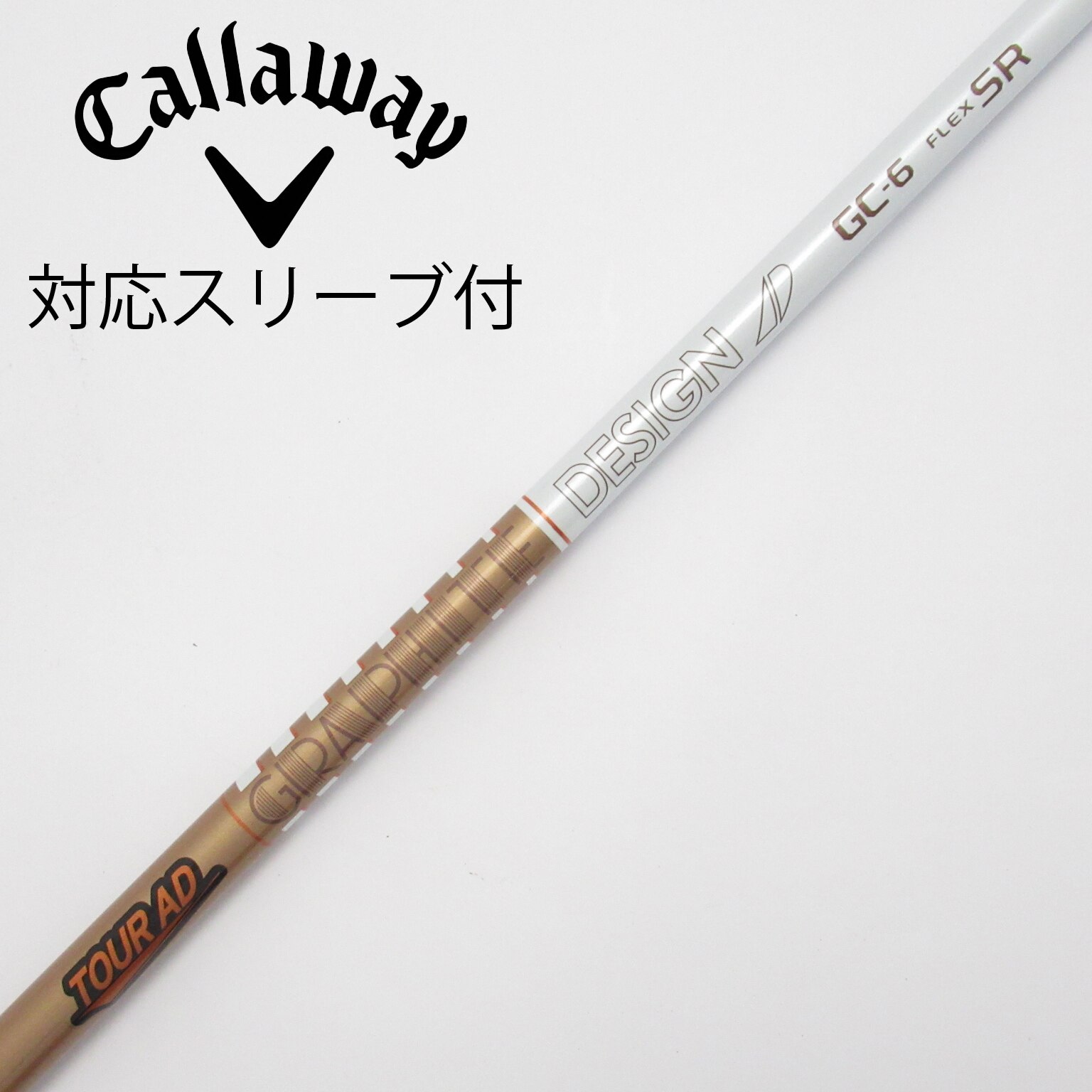 中古】Tour AD GC ドライバー用_スリーブ付 Tour AD GC-6 SR B