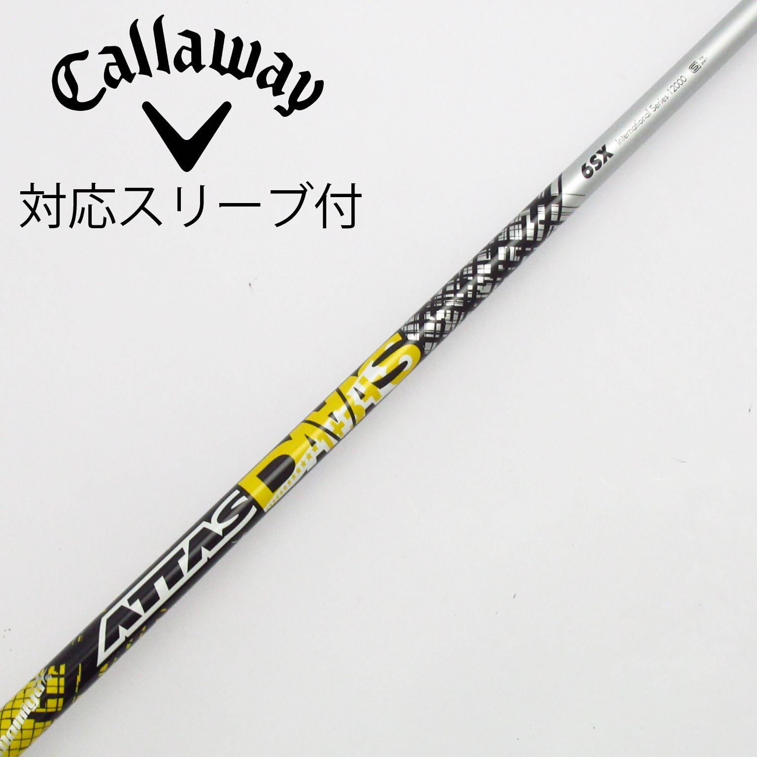 ATTAS DAAAS 6X キャロウェイスリーブ ATTAS DAAAS 6X キャロウェイスリーブ USTマミヤ ATTAS DAAAS 6x