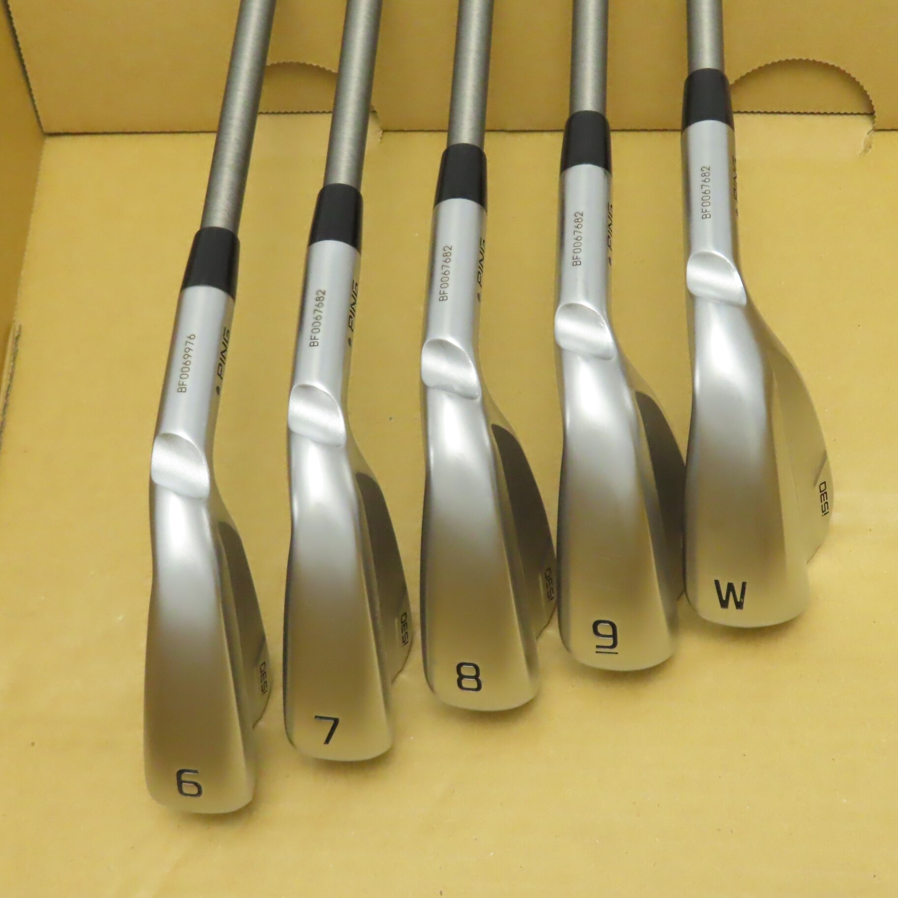 中古】i530 アイアン Aerotech SteelFiber h-TOUR 75 24 S C(アイアン