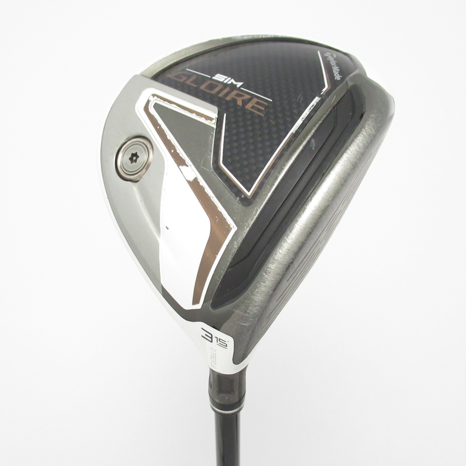 SIMグローレ3ウッド　15° ヘッドのみ　中古美品 中古】SIM グローレ フェアウェイウッド (テーラーメイド