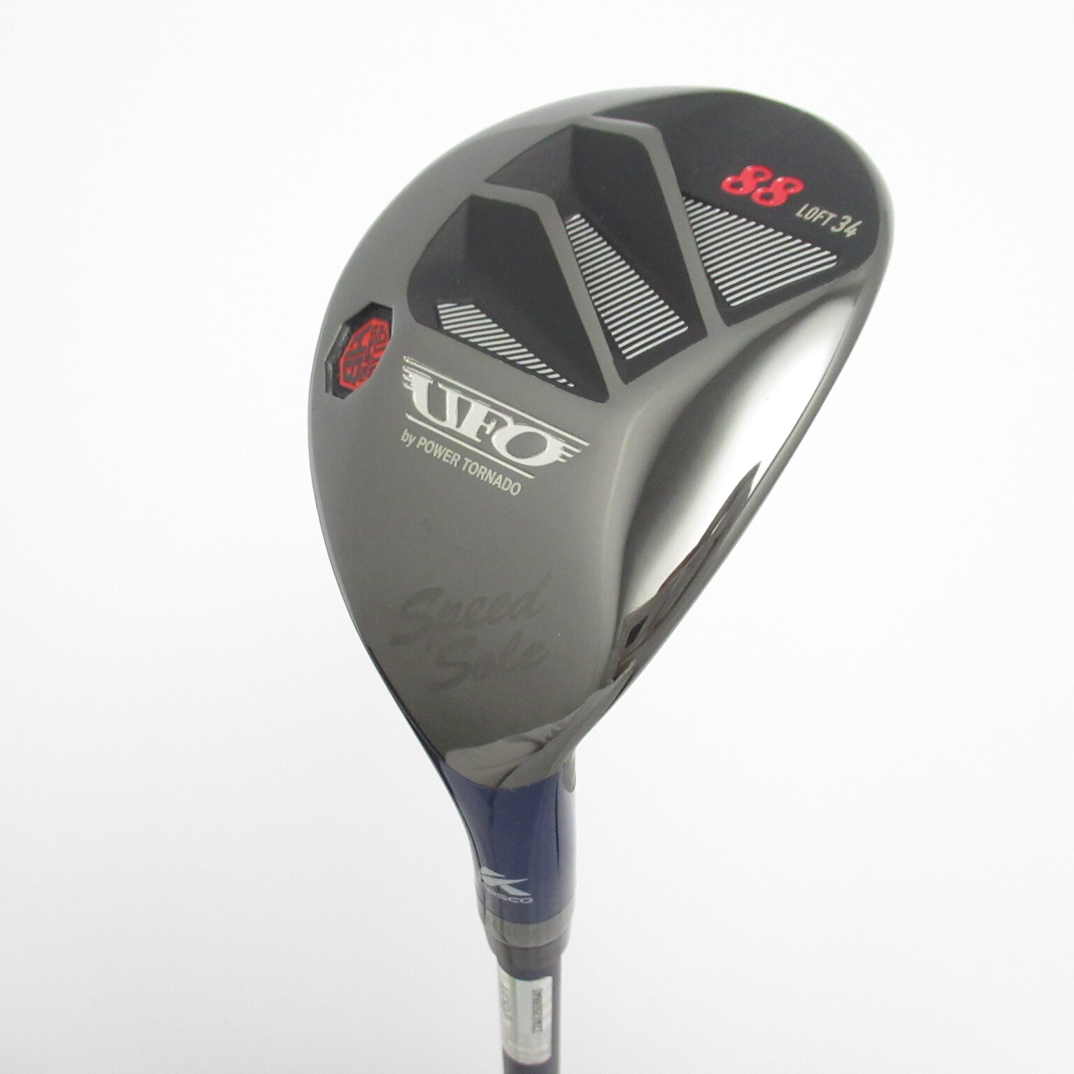 キャスコ UFO speed dy POWER TORNADO ユーティリティ 38° falcons shaft フレックスS ヘッドカバーなし 付属品なし UFO Speed Sole by POWER TORNADO ユーティリティ Falcon Shaft