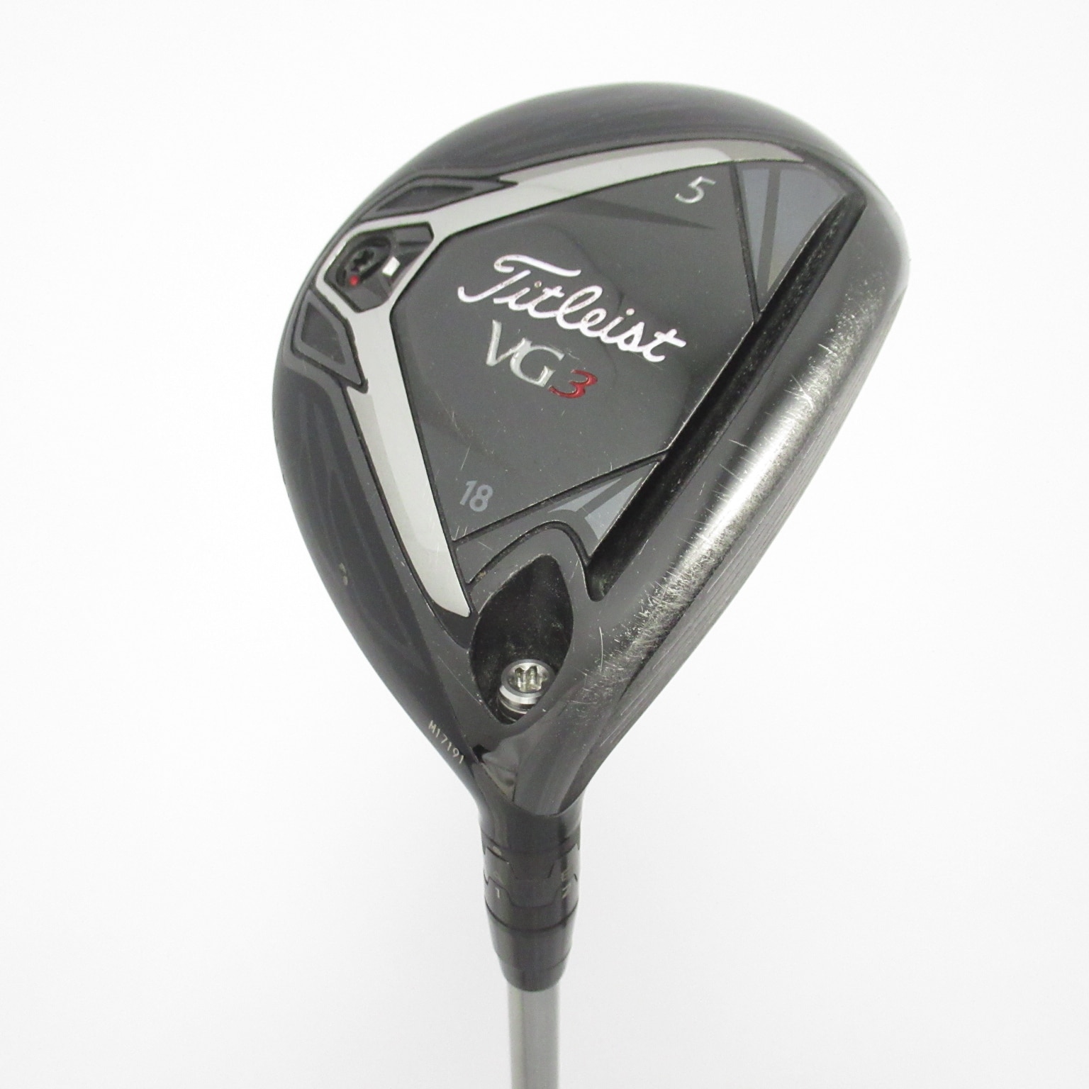 タイトリスト VG3 5番フェアウェイウッド 18度 2018年モデル　美品 中古】VG3(2018) フェアウェイウッド Titleist VGF(2018) 18 SR CD