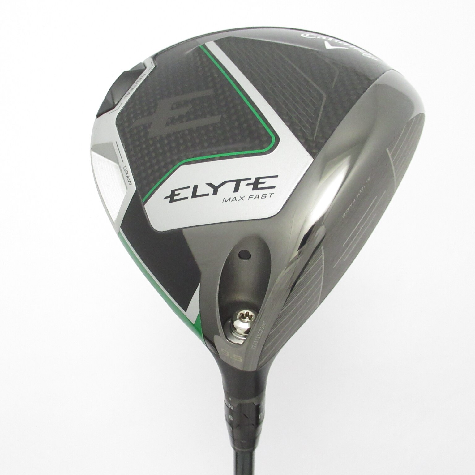 ★未使用★ELYTE MAX FAST エリートドライバー9.5° 純正40S 中古】エリート MAX FAST ドライバー LIN-Q GREEN 40 for