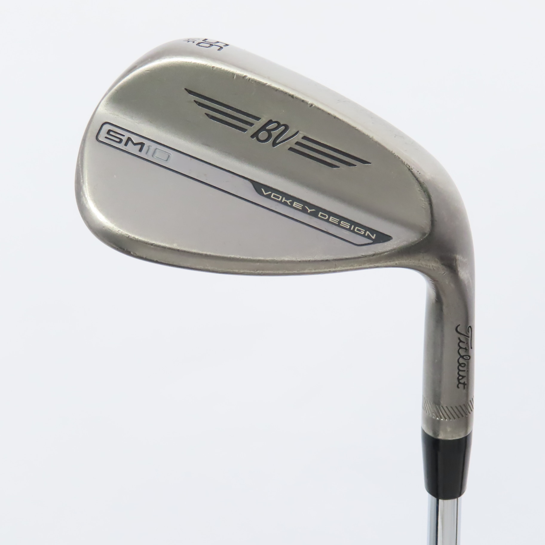 リ*ん様 ボーケイデザイン SM10 52度 Fグラインド中古品(美品) 中古】Vokey SM10 NICKEL ウェッジ (タイトリスト) ボーケイ