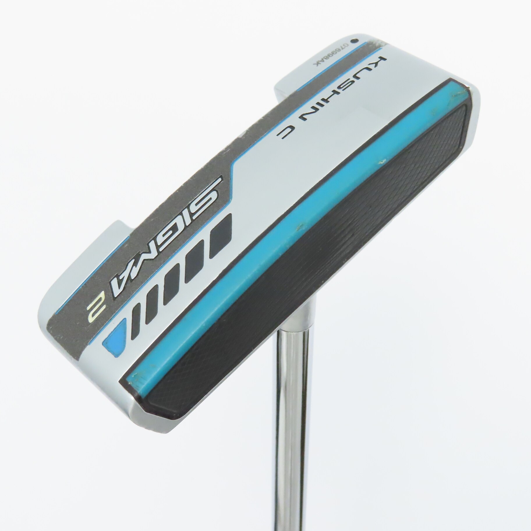 中古】SIGMA2 KUSHIN C プラチナム仕上げ パター スチールシャフト