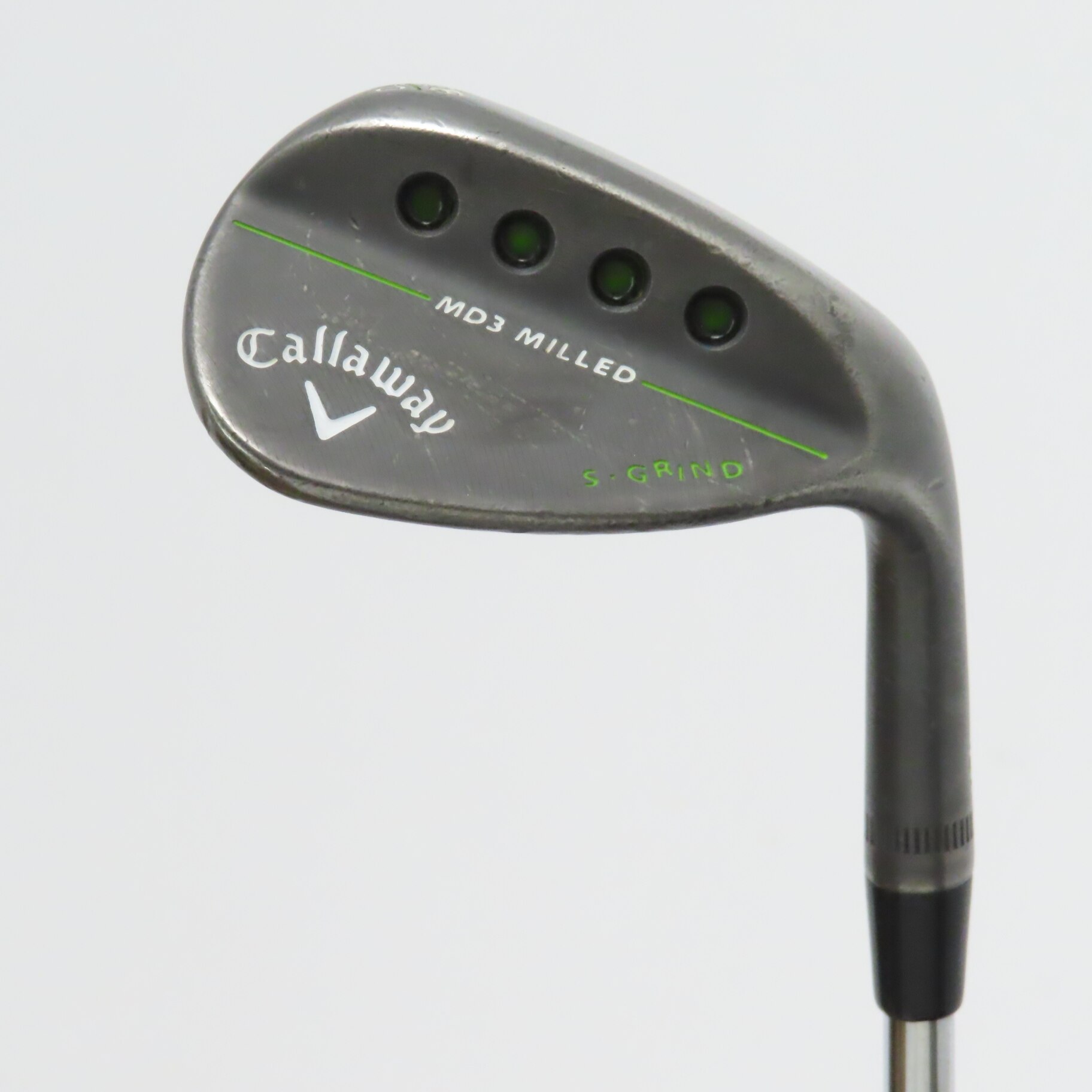 中古】MD3 MILLED BLACK ウェッジ スチールシャフト 56-10 判別不能 D