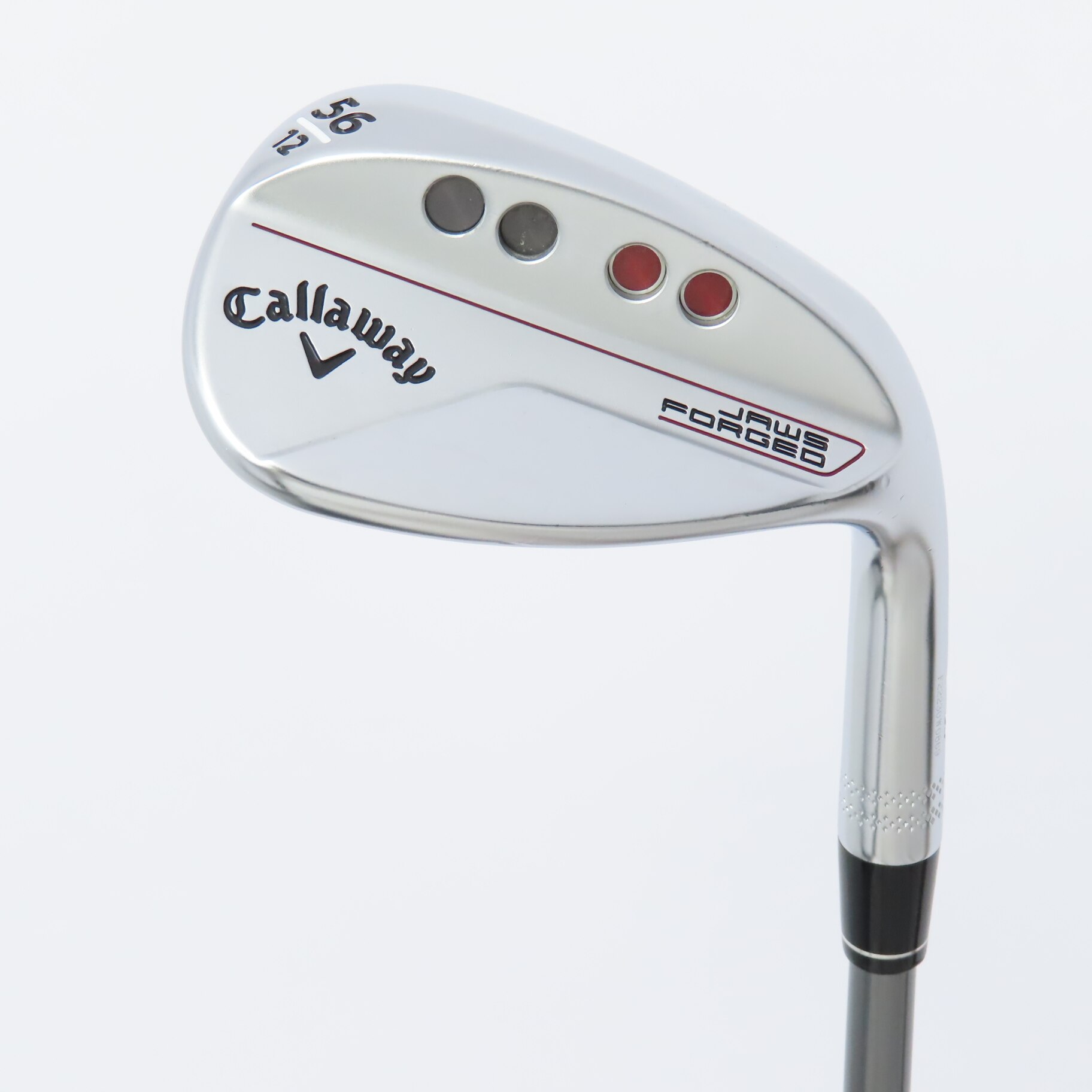 中古】JAWS FORGED クロムメッキ仕上げ ウェッジ Fujikura MC 80