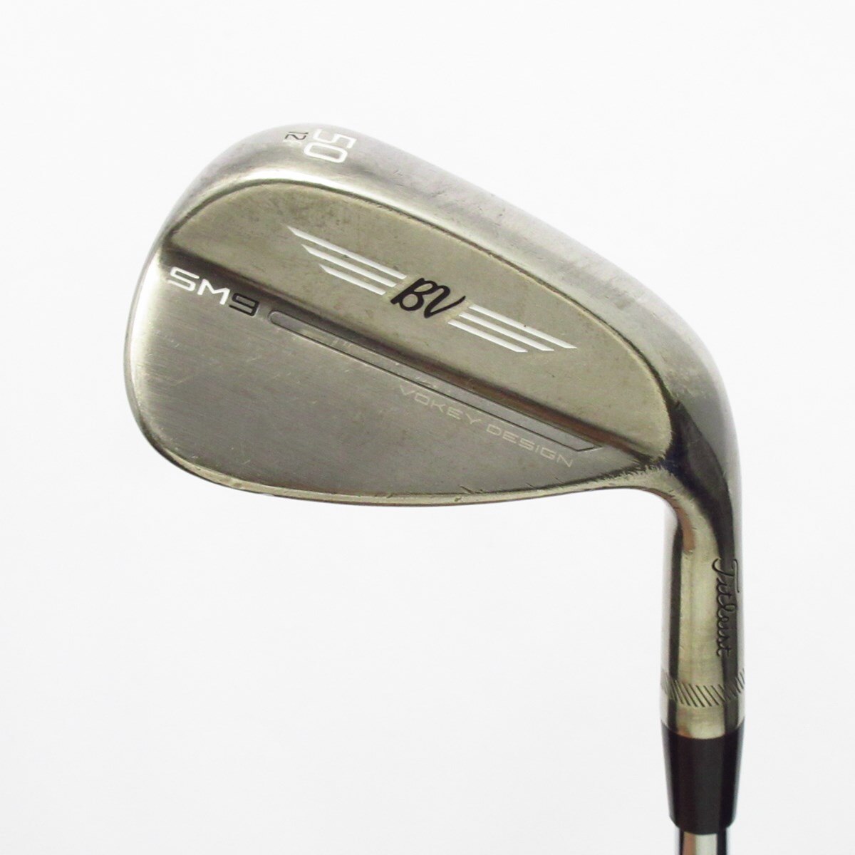 中古】Vokey SM9 BRASHED STEEL ウェッジ BV105 50-12 設定無 CD