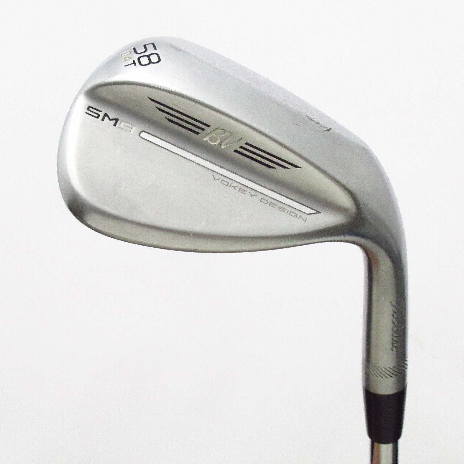 クリスマスツリー特価！ 中古】Vokey SM9 TOUR CHROME ウェッジ Dynamic Gold 58-04 クラブ