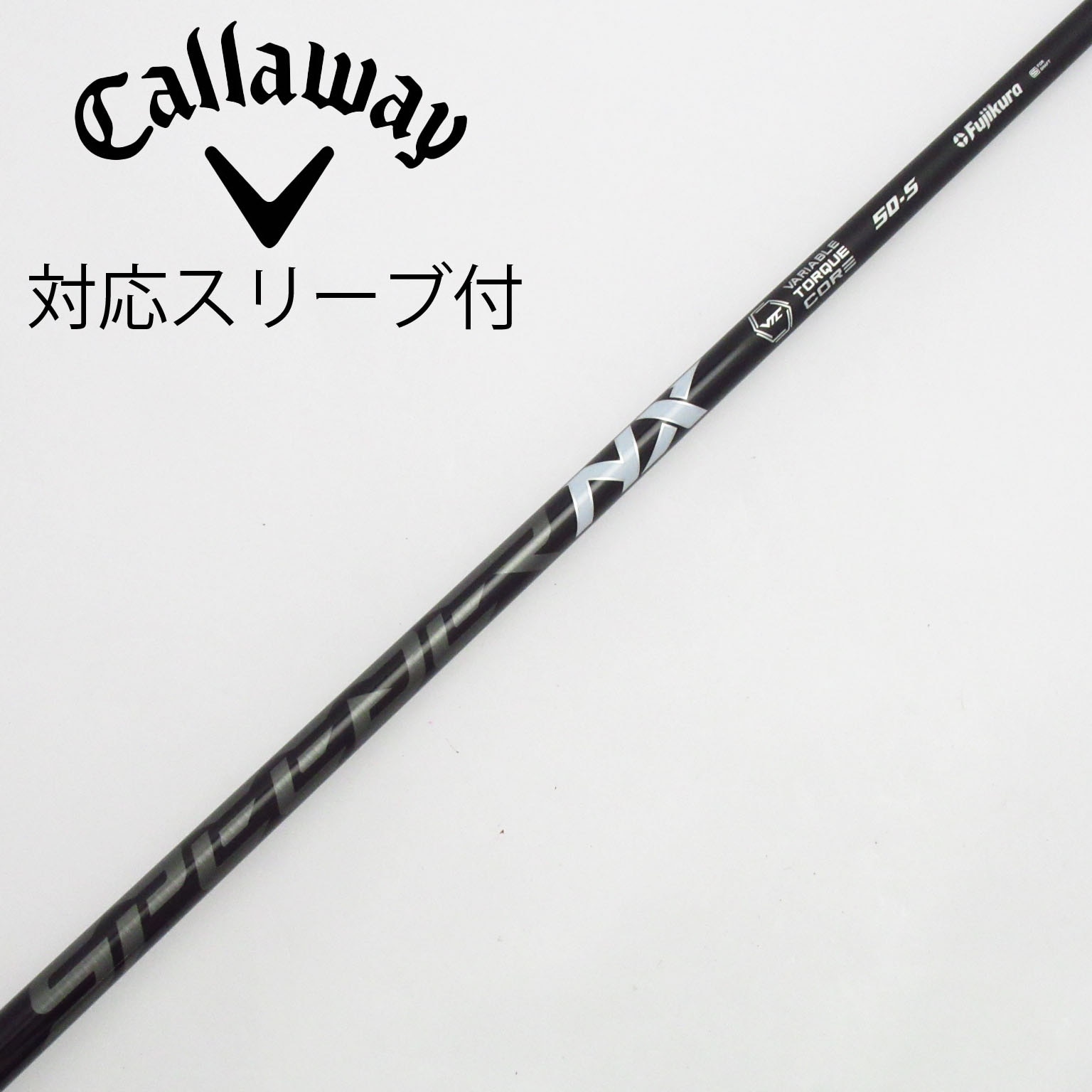 中古】Speeder NX BLACK ドライバー用_スリーブ付 Speeder NX BLACK 50