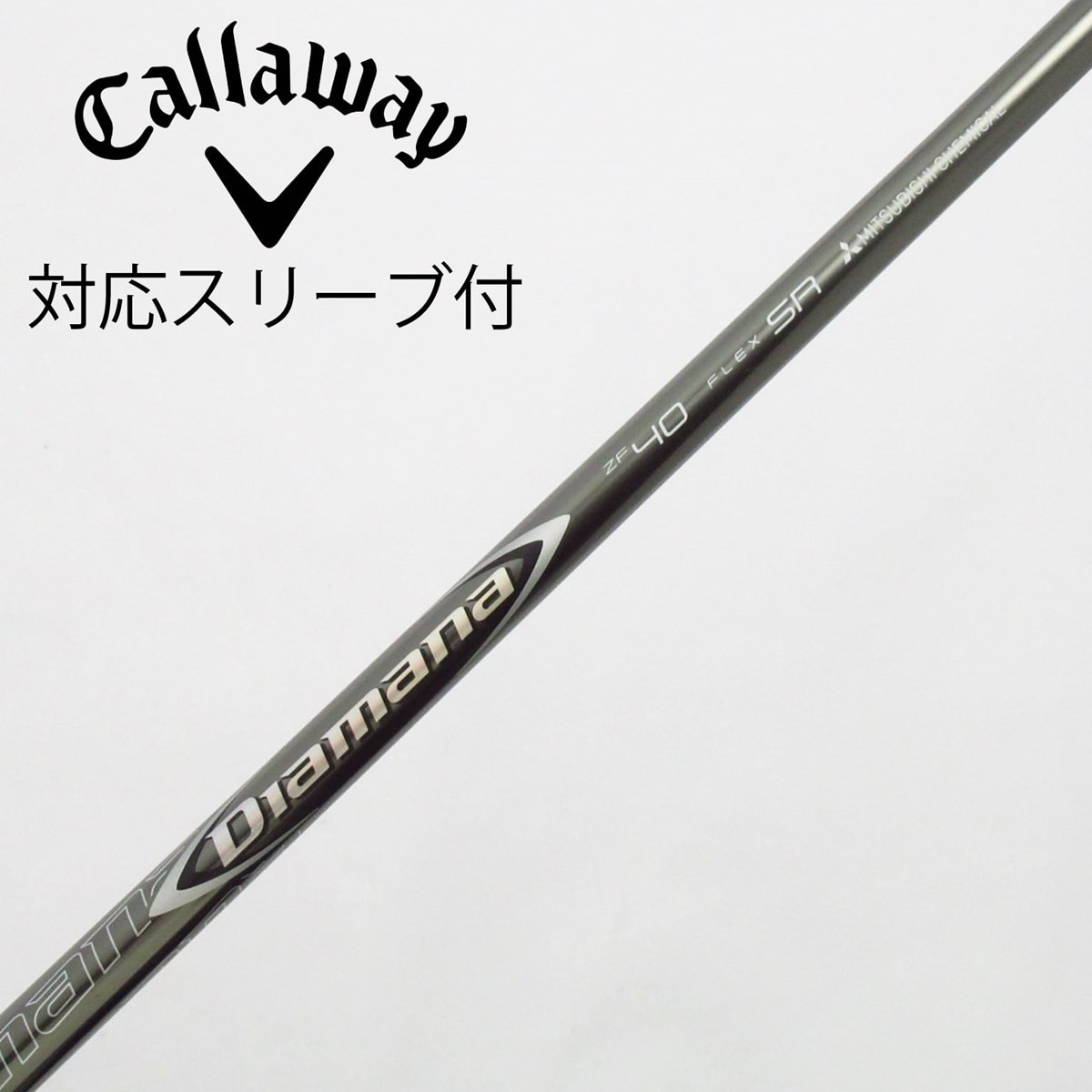 最新のデザイン ドライバー用_スリーブ付 ZF 中古】Diamana Diamana C SR ZF40 クラブ