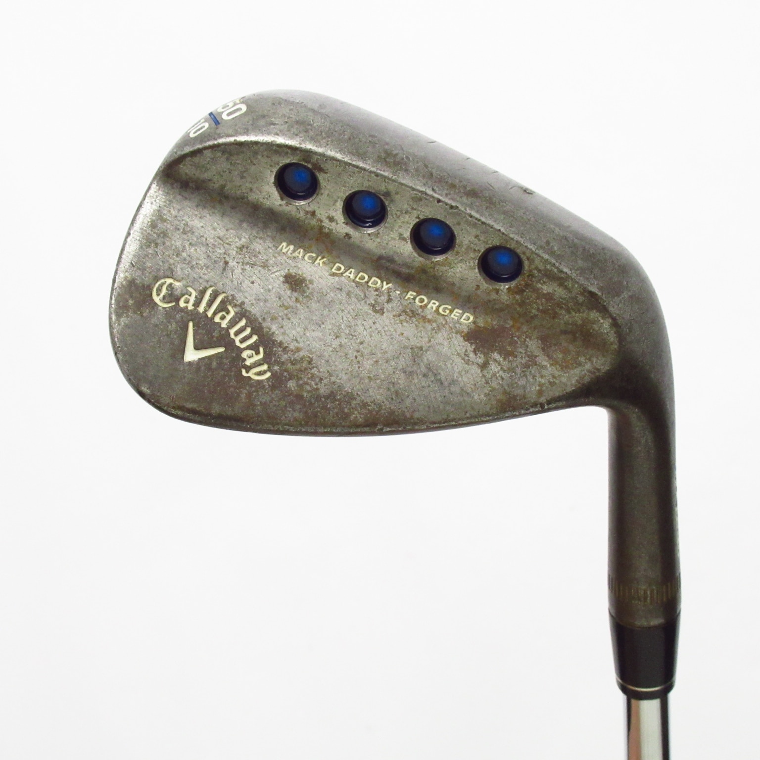 中古】MACK DADDY FORGED BK ウェッジ スチールシャフト 50-10 判別