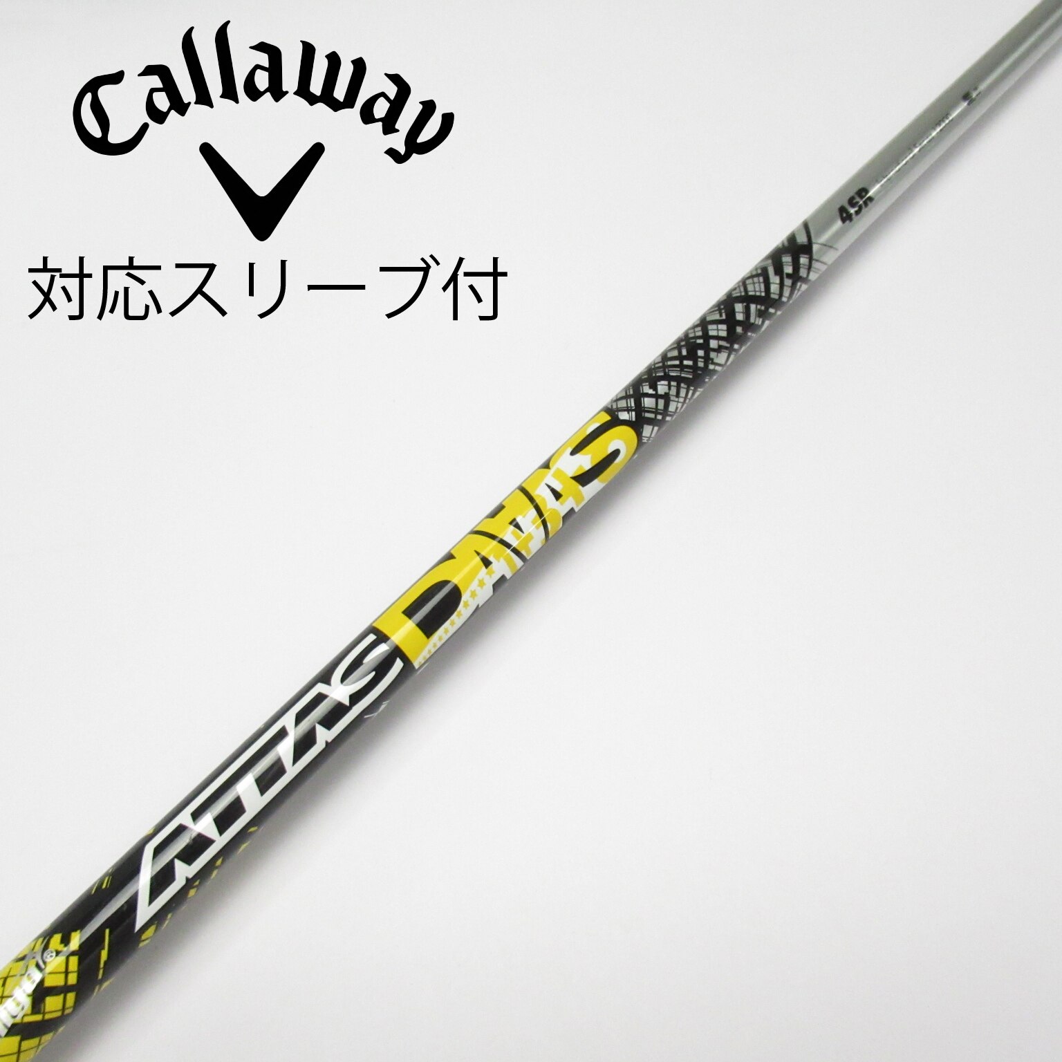 中古】ATTAS DAAAS ドライバー用_スリーブ付 ATTAS DAAAS 4 SR C