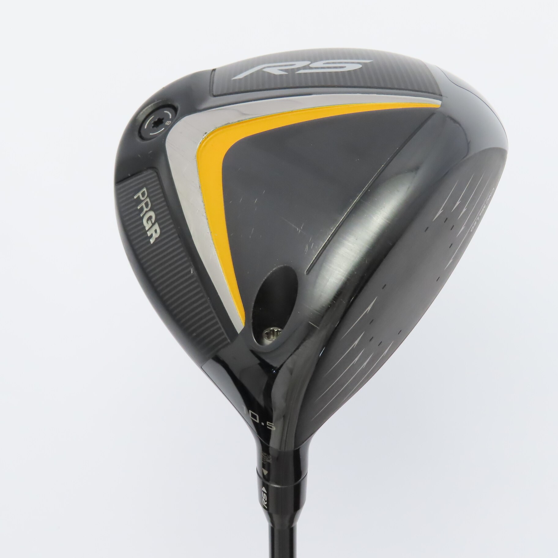 中古】RS JUST ドライバー Diamana FOR PRGR BLACK 10.5 S C