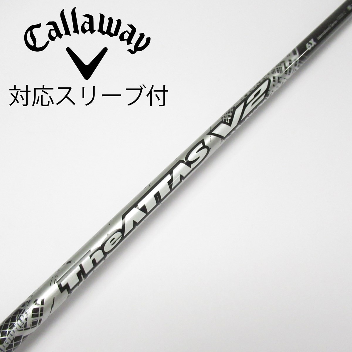 中古】THE ATTAS V2 ドライバー用_スリーブ付 THE ATTAS V2 6 X