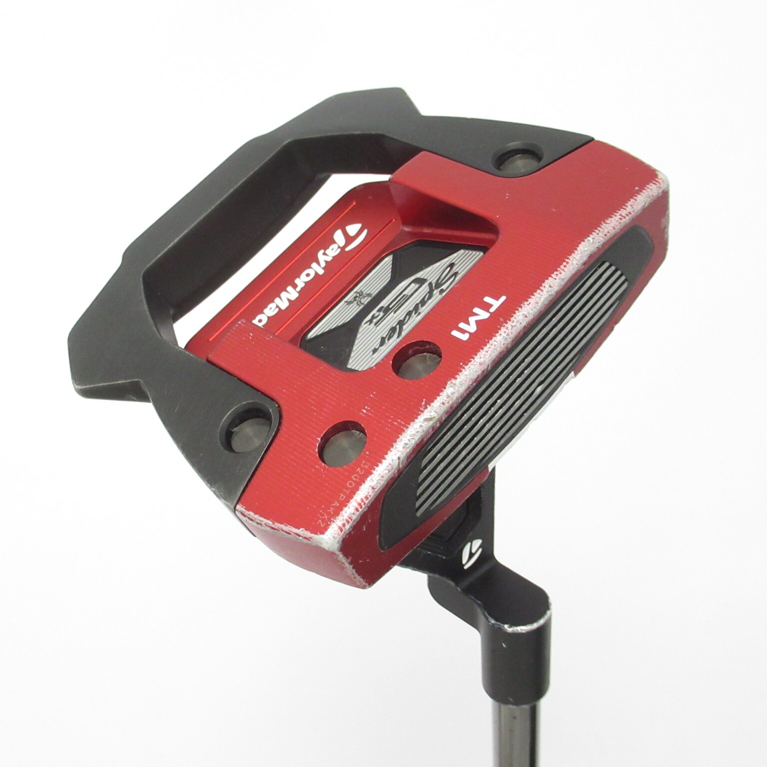 スパイダー GTX RED TM1 トラスヒール パター 33 テーラーメイド 中古】スパイダー GTX トラスヒール RED TM1 パター スチール
