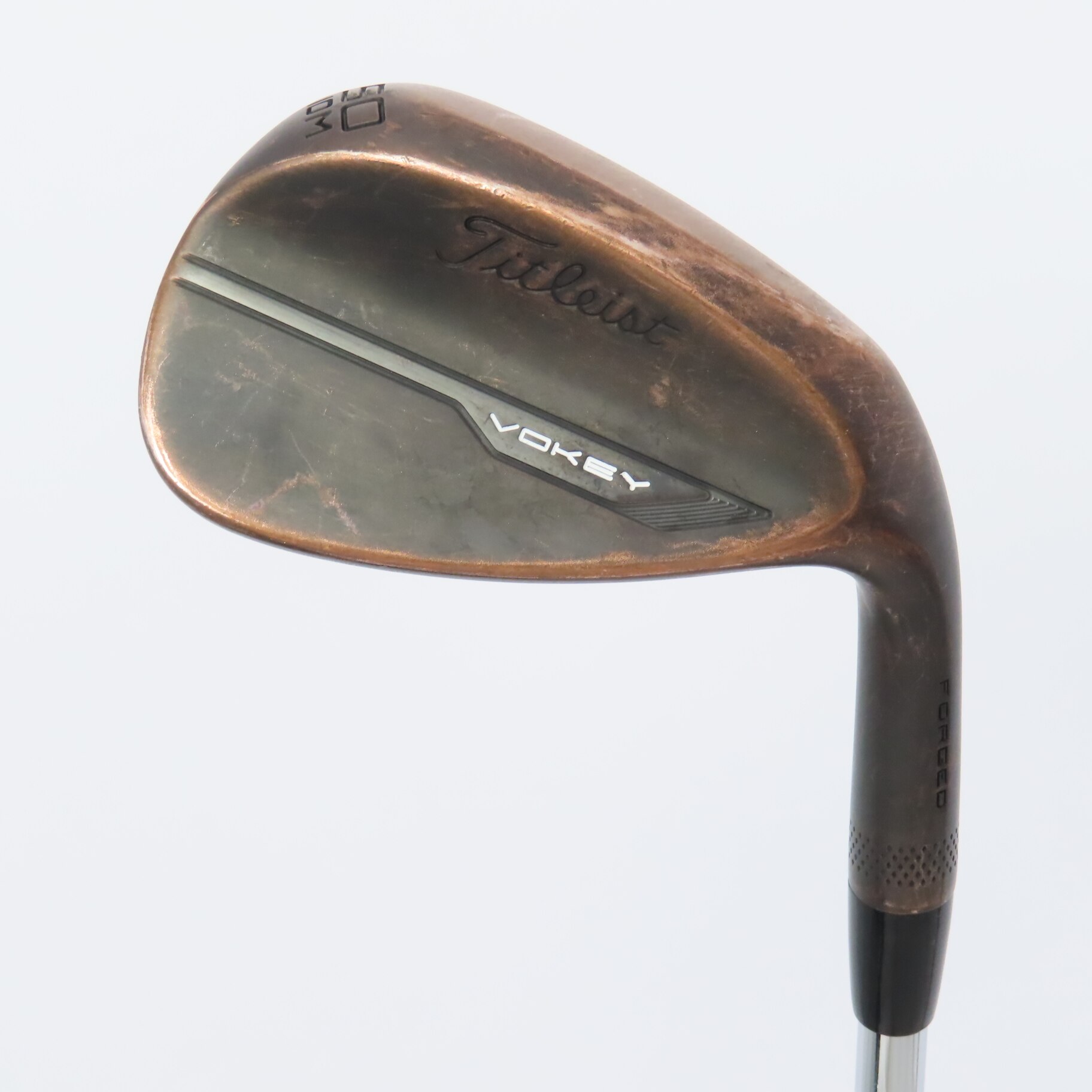 【中古ゴルフクラブ】タイトリスト　Vokey　ボーケイ フォージド 2021 ブラッシュドカッパー ウェッジ KBS HI-REV 2.0 125　シャフト：… 中古】ボーケイ フォージド 2021 ブラッシュドカッパー ウェッジ KBS