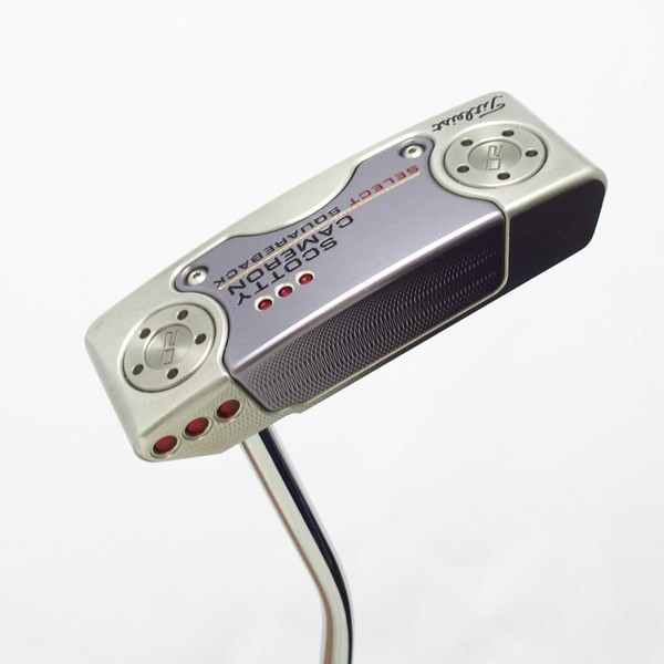 中古】セレクト スクエアバック 2018 パター スチールシャフト 計測 