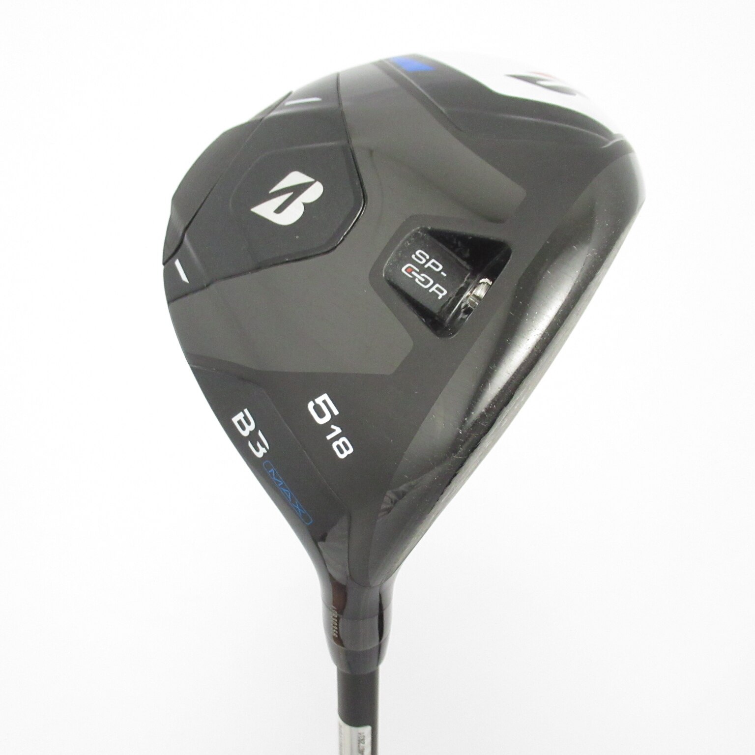 ［美品］ブリヂストンB3max 2024フェアウェイウッド5W 18°ヘッドのみ 2024年モデル】【B シリーズ】 B3MAX FAIRWAY WOOD ［VANQUISH BS40
