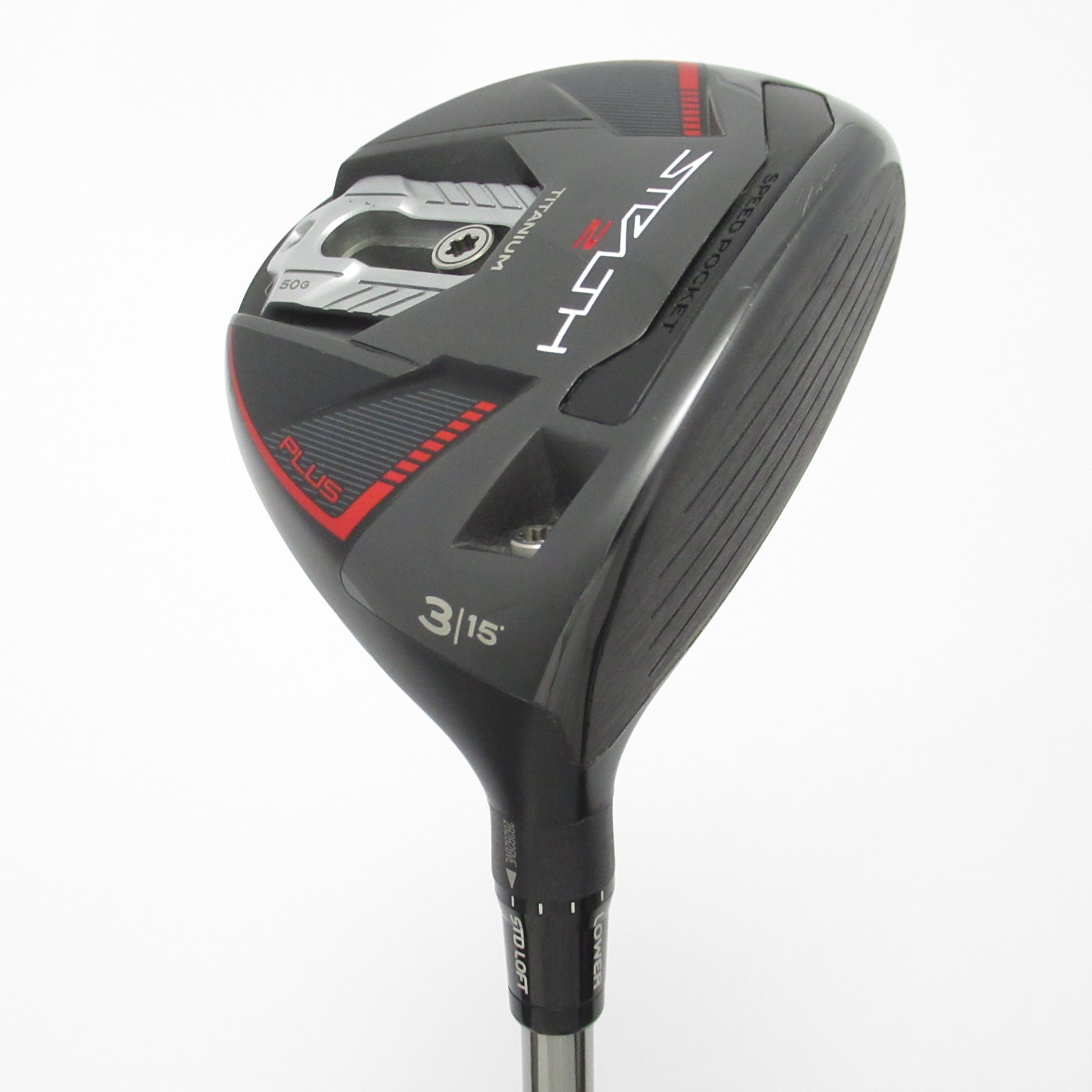 未使用。Stealth 2 Plus フェアウェイウッド 3Ｗ　15度 中古】ステルス 2 PLUS フェアウェイウッド (テーラーメイド
