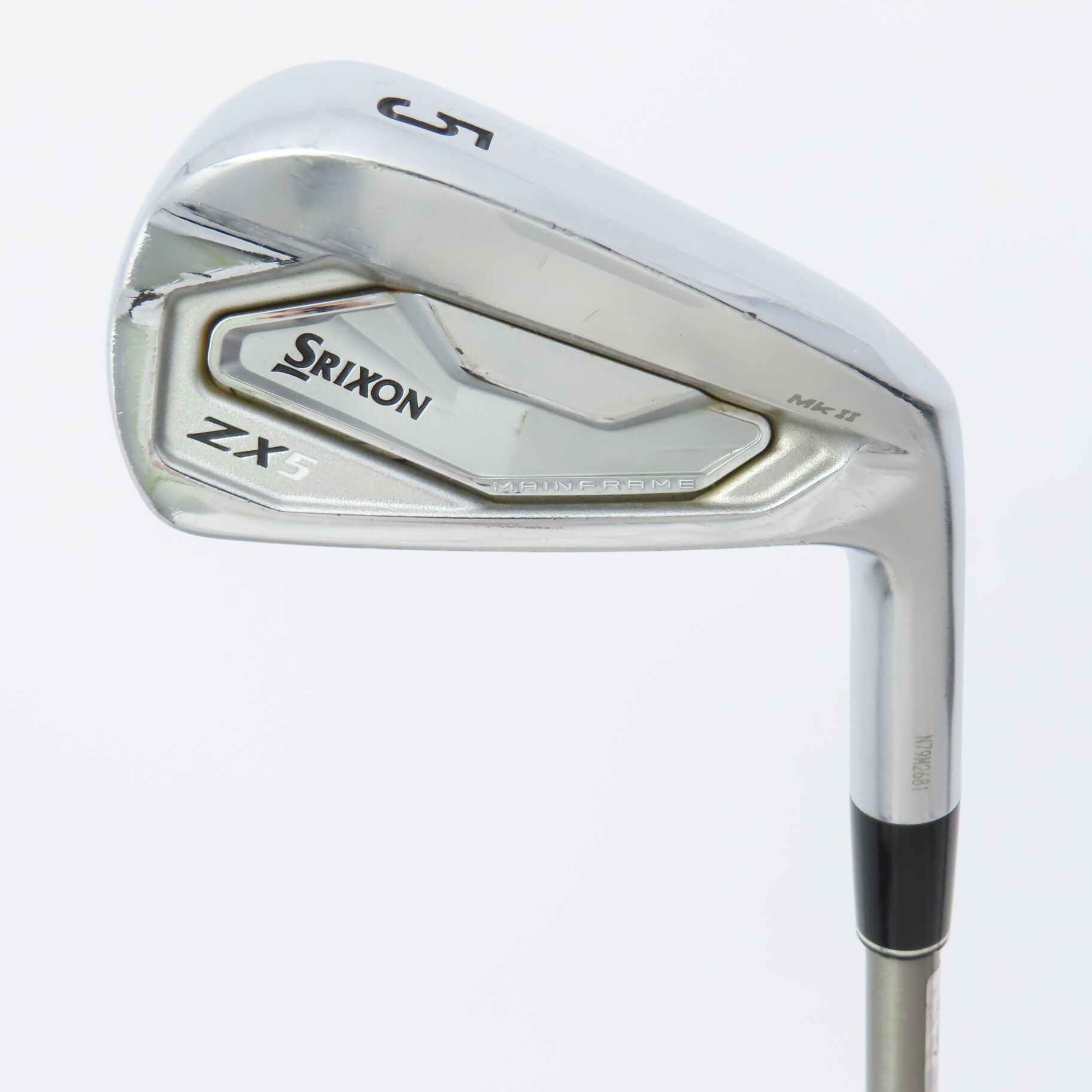 Used Srixon ZX5 MkII Irons with Aerotech SteelFiber i80 24 SC (Set