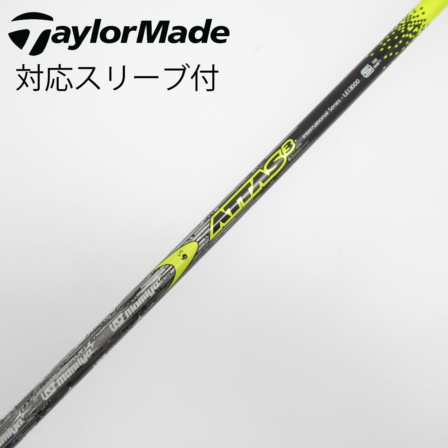 ATTAS RX SUNRISE RED 5S テーラーメイドスリーブ TaylorMade テーラーメイド スリーブ付きシャフト USTマミヤ