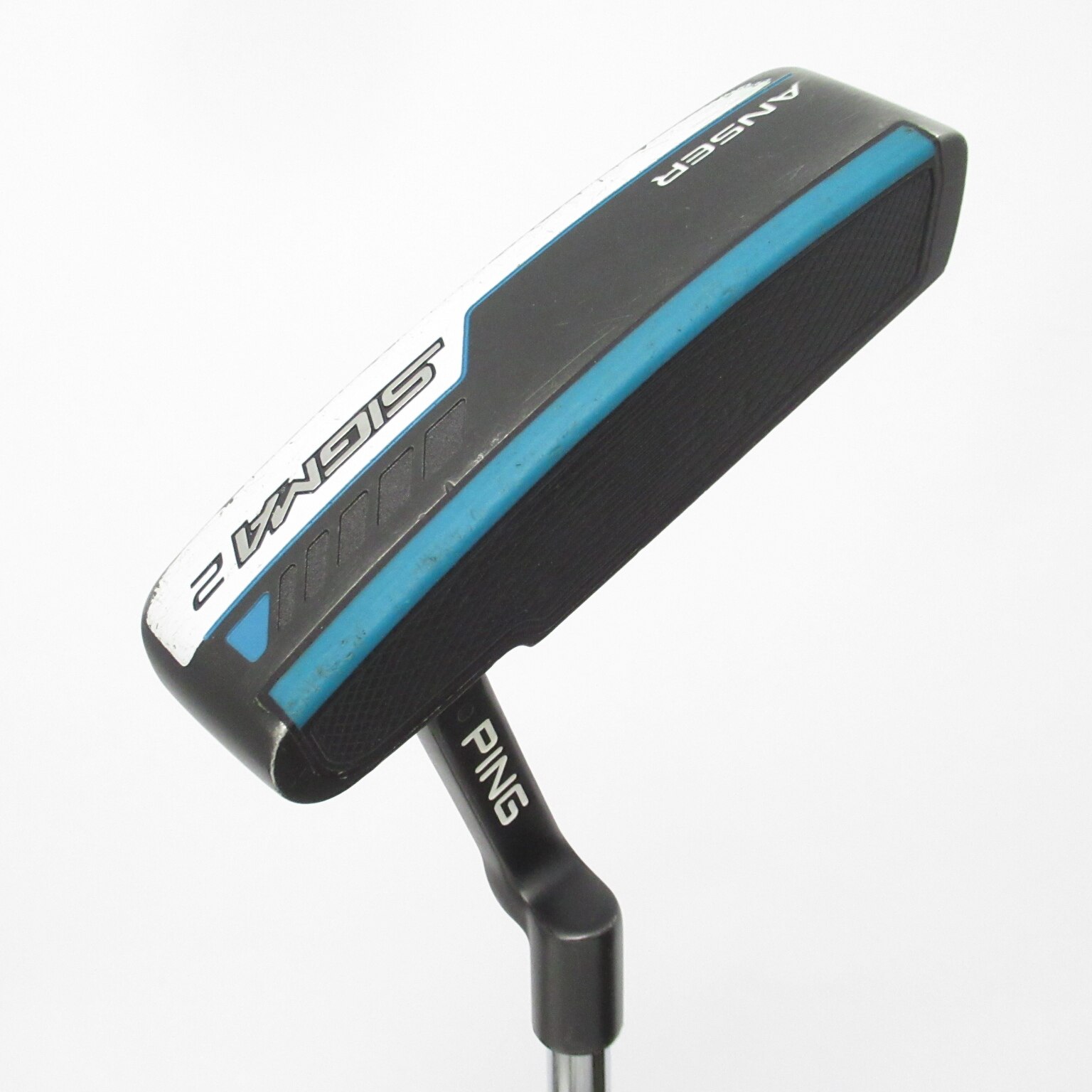 中古】SIGMA2 ANSER ステルス仕上げ パター スチールシャフト 計測項目