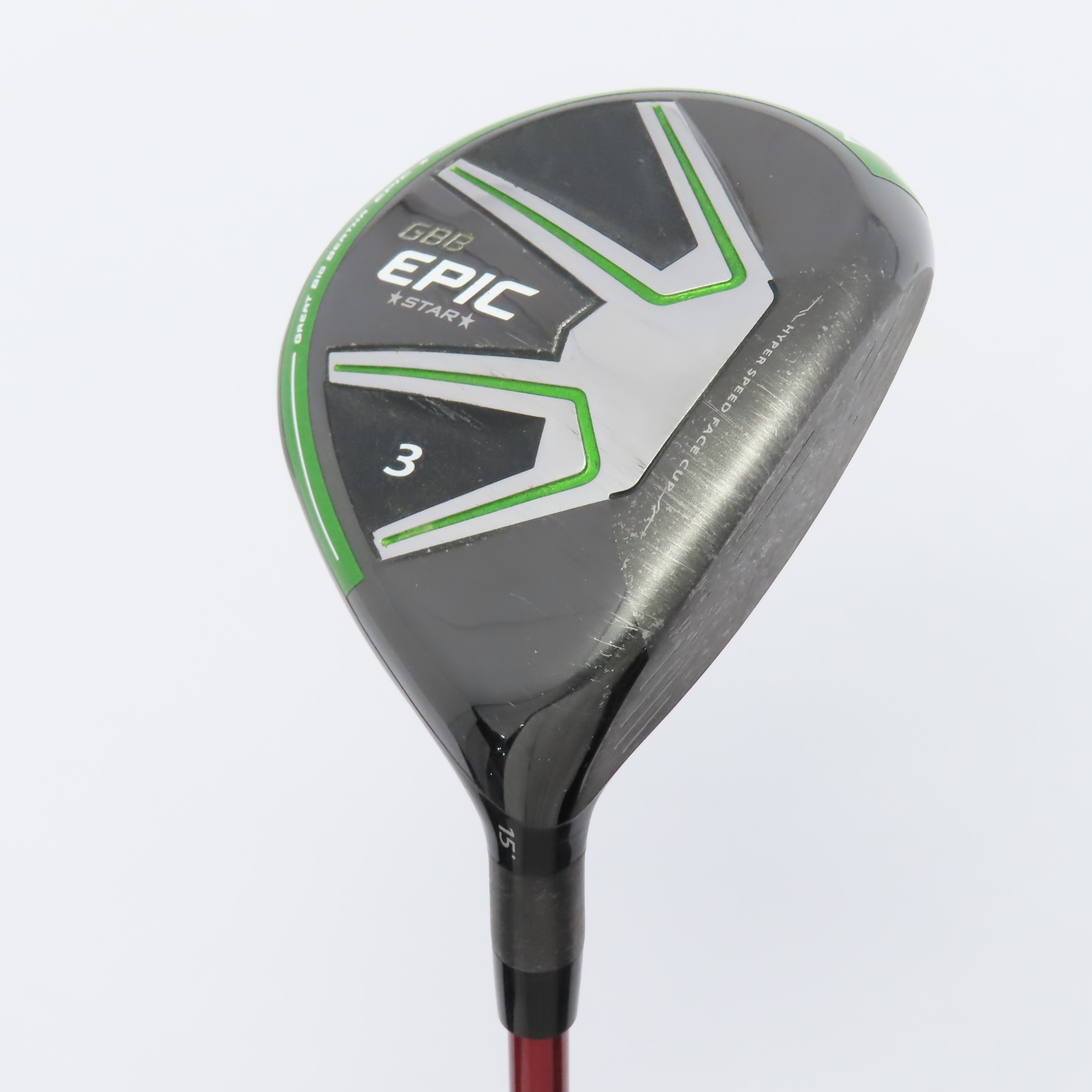 Callaway Epic Star 3番フェアウェイウッド 15度 キャロウェイ GBB EPIC STAR フェアウェイウッド の試打＆評価