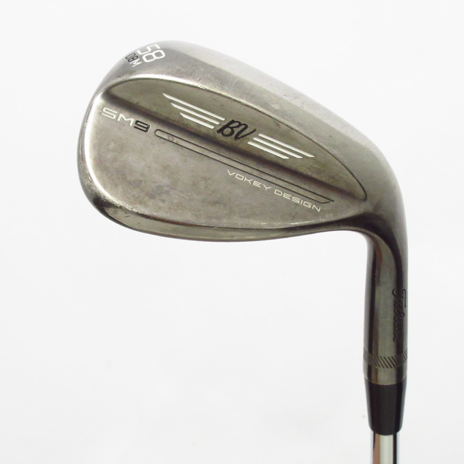 【中古】タイトリストVokey SM9 ウェッジ 　【50-08】BV105 右 中古】ボーケイ SM9 ブラッシュドスチール ウェッジ