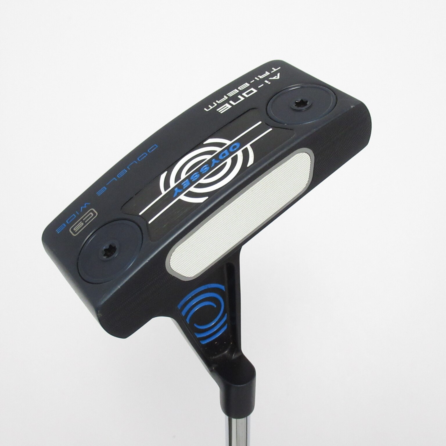 ODYSSEY Ai-ONE TRI-BEAM DOUBLE WIDE中古品 NEW Odyssey AI-ONE MILLED TRI-BEAM Putter (2024 Japan Model