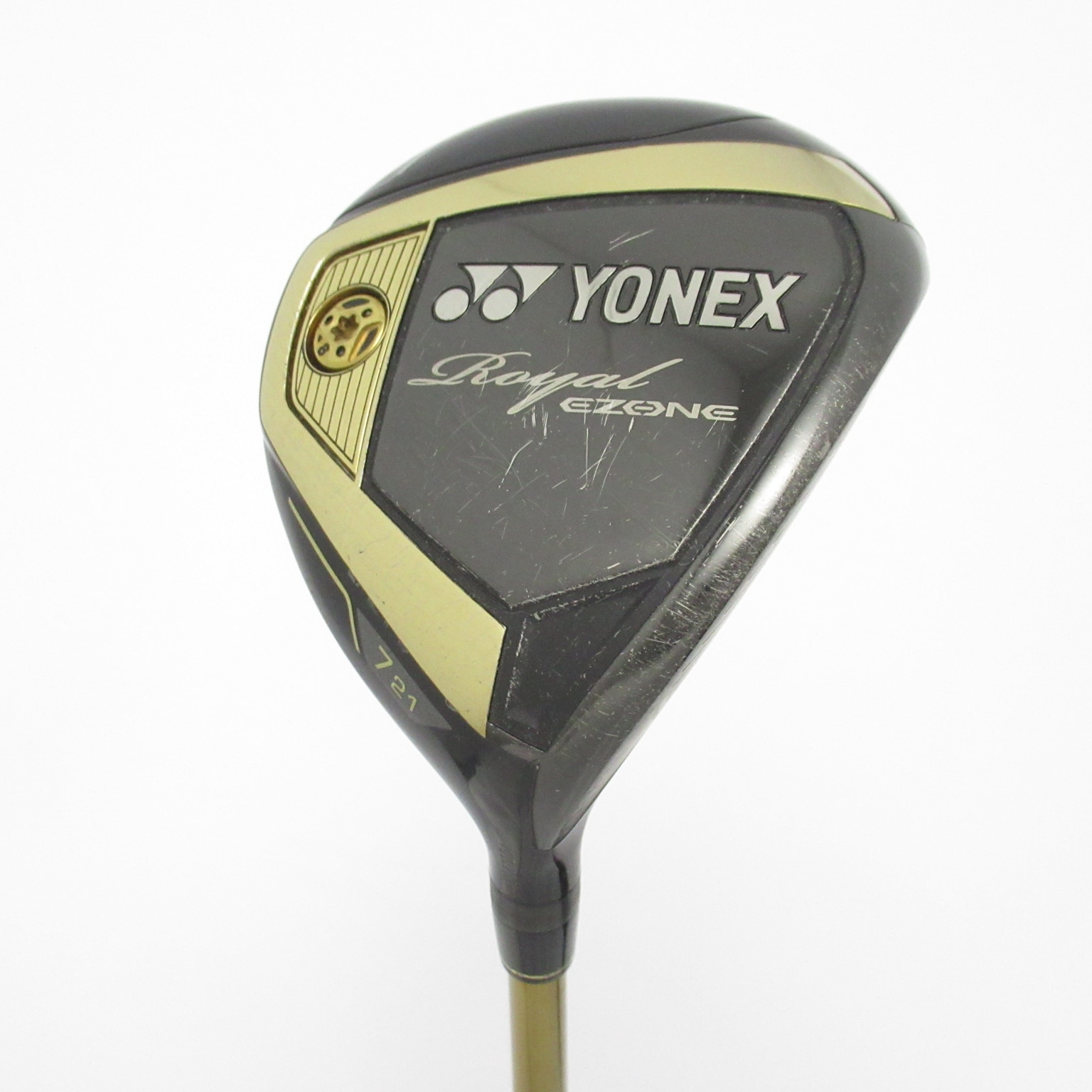 【美品】YONEXロイヤルイーゾーンドライバースプーンユーティリティ5 3セット Royal EZONE ユーティリティ #5 [新溝ルール適合モデル]. 6RU