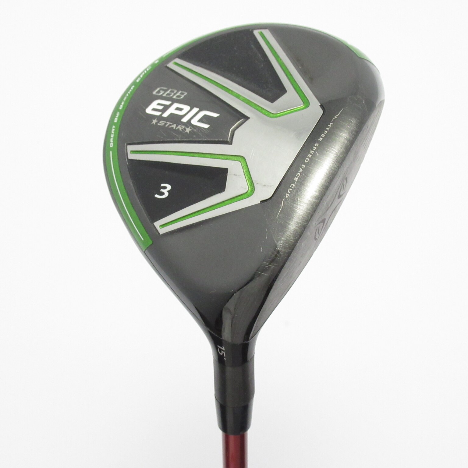 Callaway GBB EPIC 3W15°フェアウェイウッド 中古】GBB EPIC STAR フェアウェイウッド (キャロウェイ